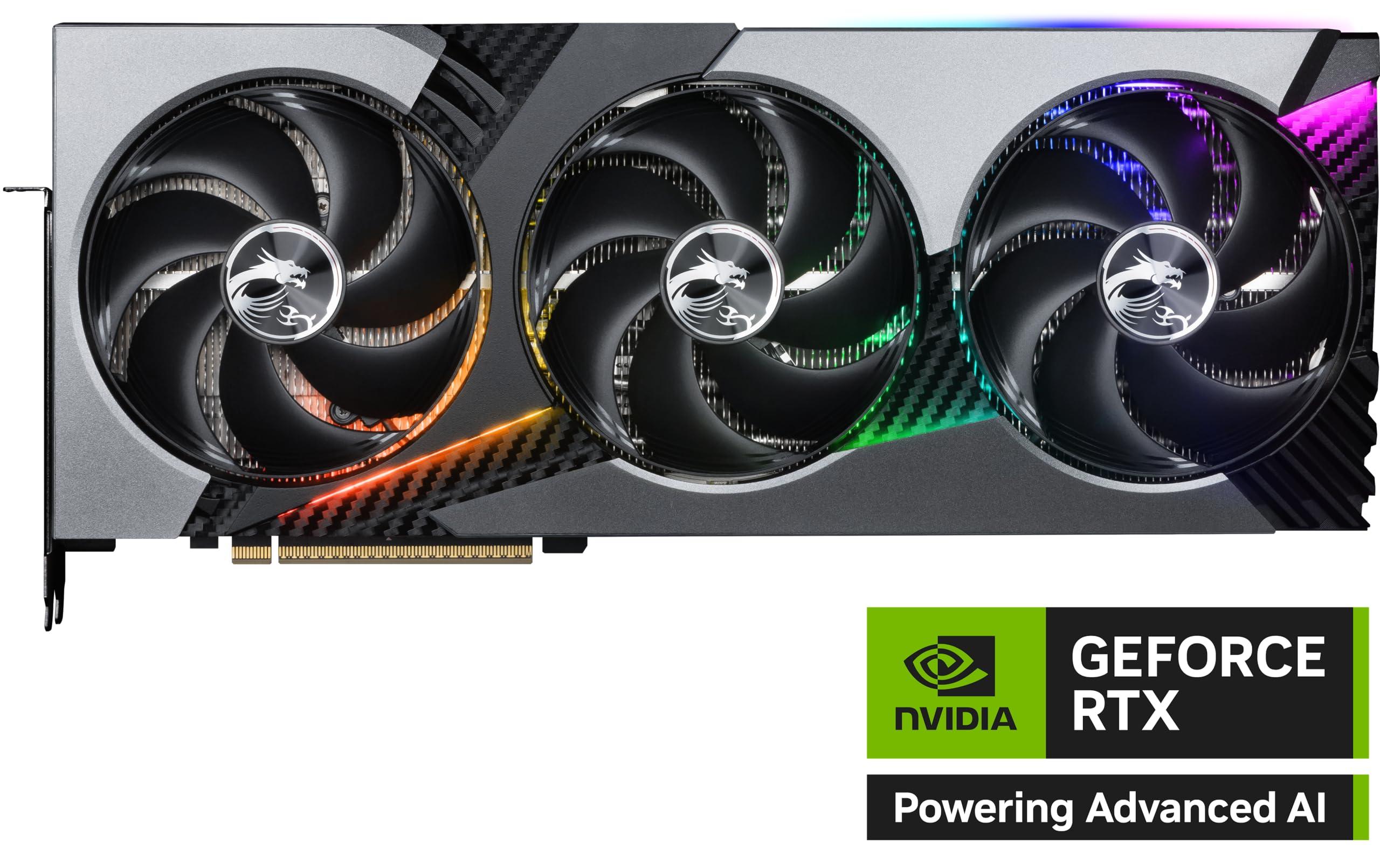 MSI Gaming RTX 5070 Ti 16G Vanguard SOC Graphics Card (16GB GDDR7, 256-bit, Extreme Performance: 2602 MHz, DisplayPort x3 2.1a, HDMI 2.1b, NVIDIA Blackwell Architecture) - Image 2
