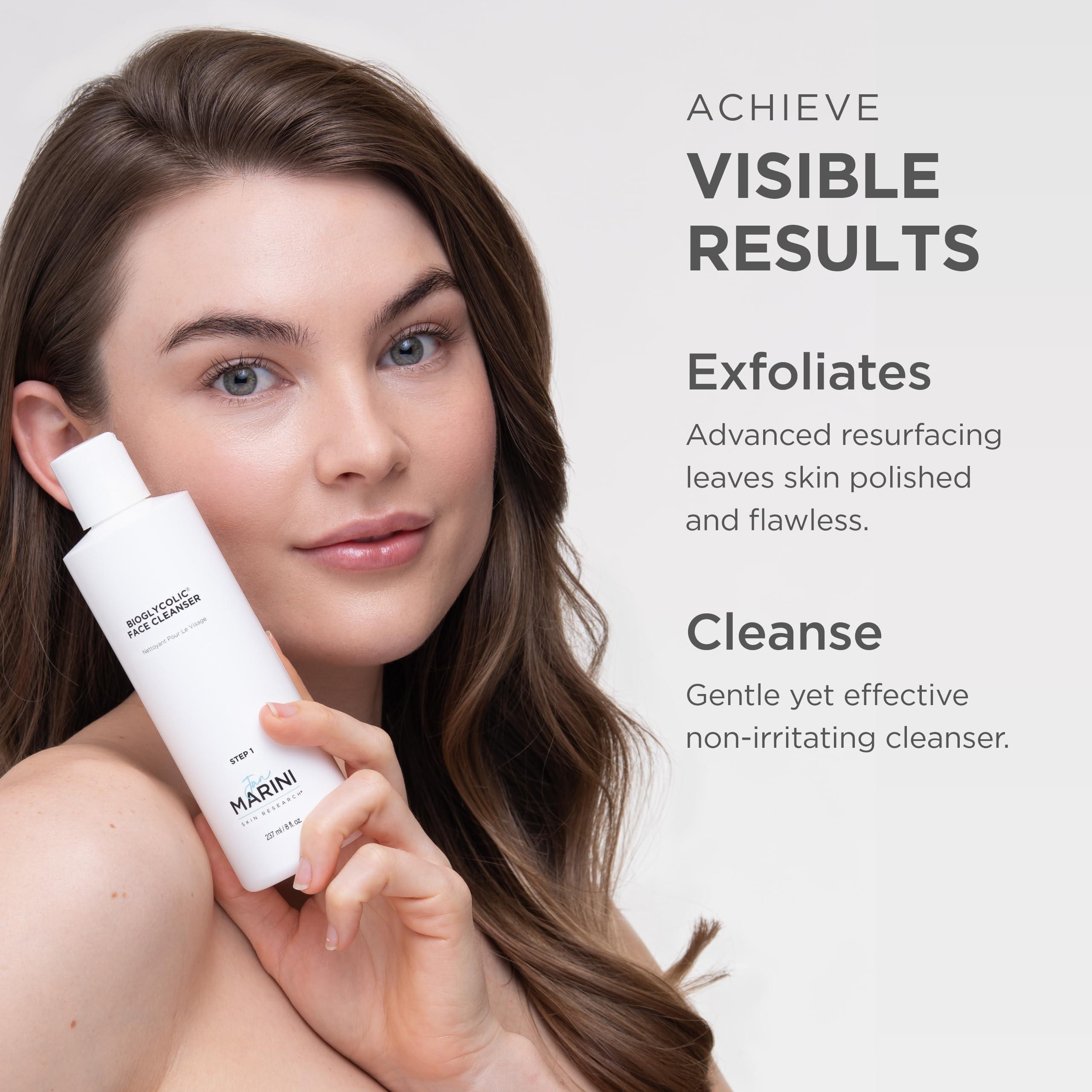 Jan Marini Skin Research Bioglycolic Face Cleanser - Facial Wash for Oily, Dry & Combo Skin - Personal Face Skincare - Skin Cleanser for Beauty & Personal Care - 8 fl oz - Image 4