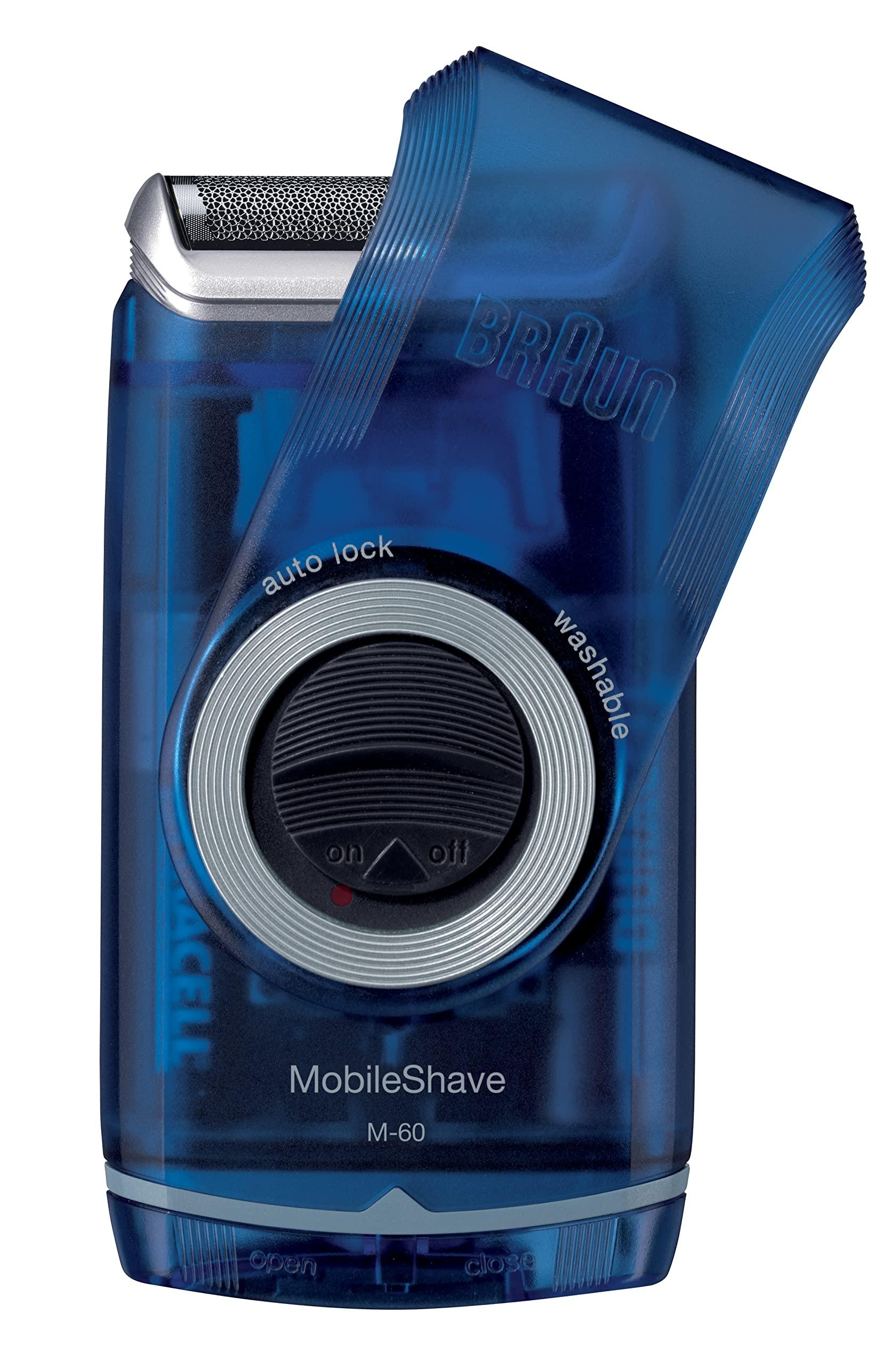 Braun Electric Razor for Men, M60b Mobile Electric Foil Shaver, Washable - Image 4