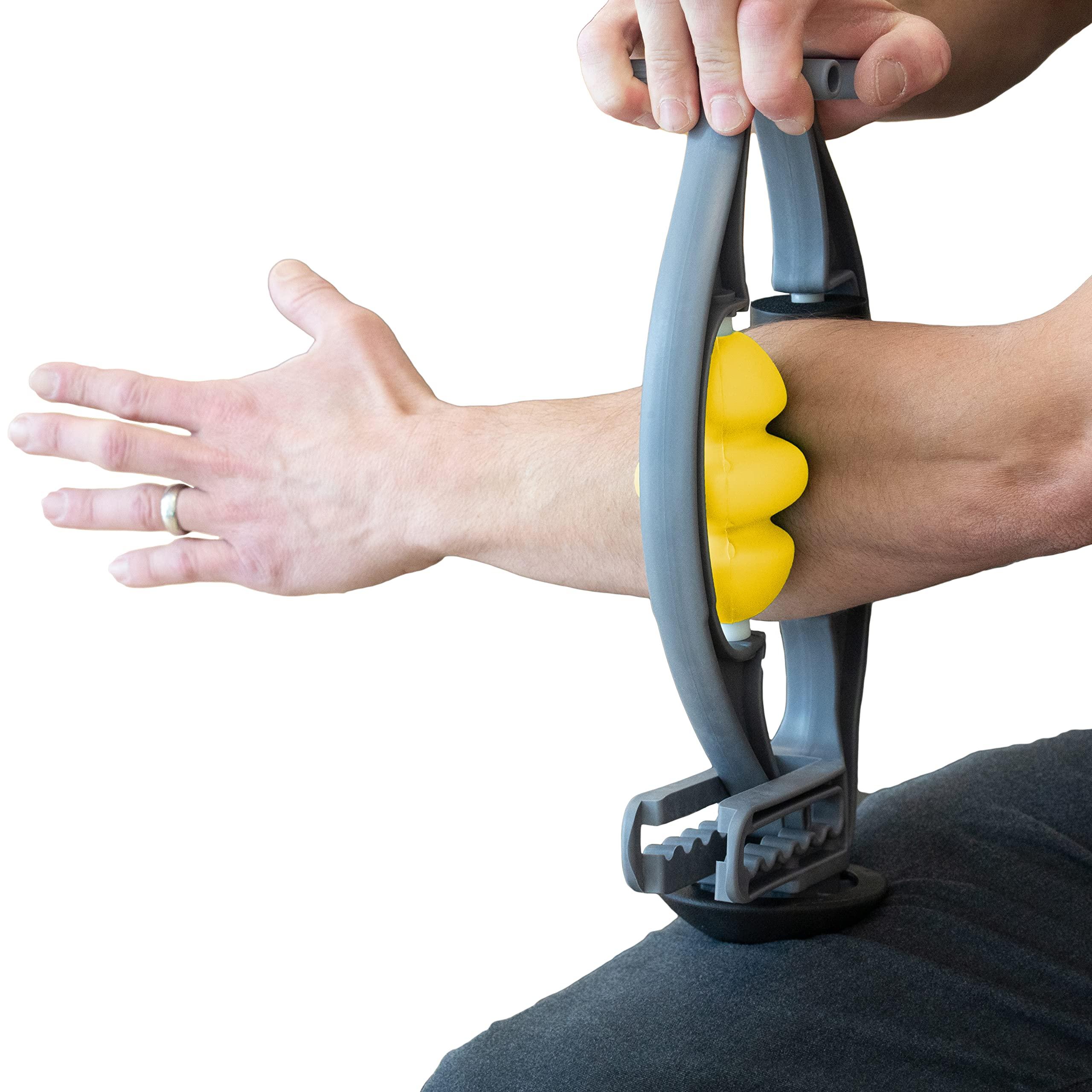 Rolflex Arm & Leg Massager Roller – Roller for Muscles Deep Tissue to Address Golfer’s Elbow, Tennis Elbow, Carpal Tunnel & More – Arm Massager & Leg Roller for Inflammation & Faster Recovery