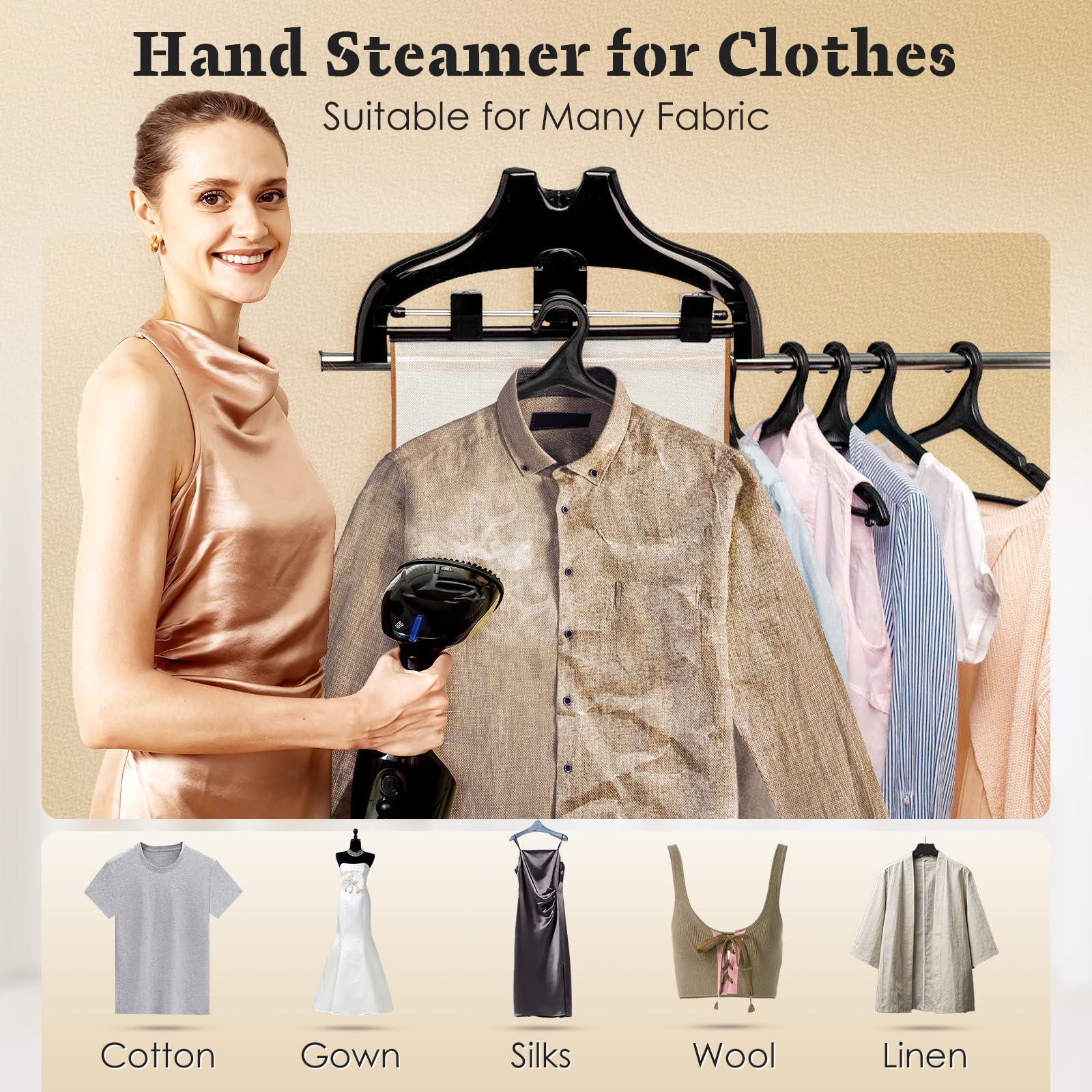 Handheld Garment Steamer for Clothes 1800W: Birthday Gifts for Women Men, Upgraded Leak-proof Design, Strong Penetrating Steam, Wrinkle Remover - Portable Steamer Gifts for Women - Image 8