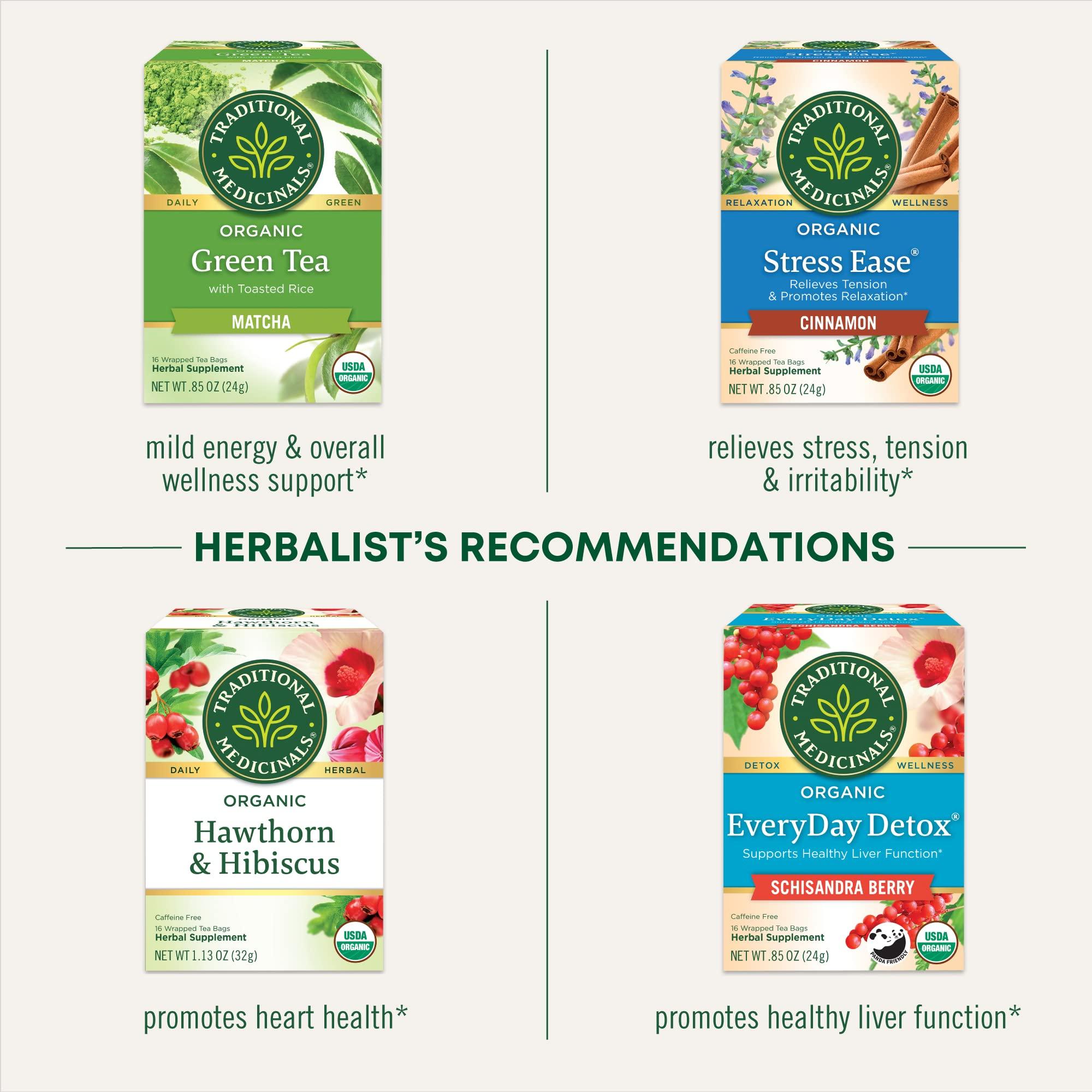 Traditional Medicinals Tea, Organic Hibiscus, Supports Your Cardiovascular System, 16 Tea Bags - Image 6
