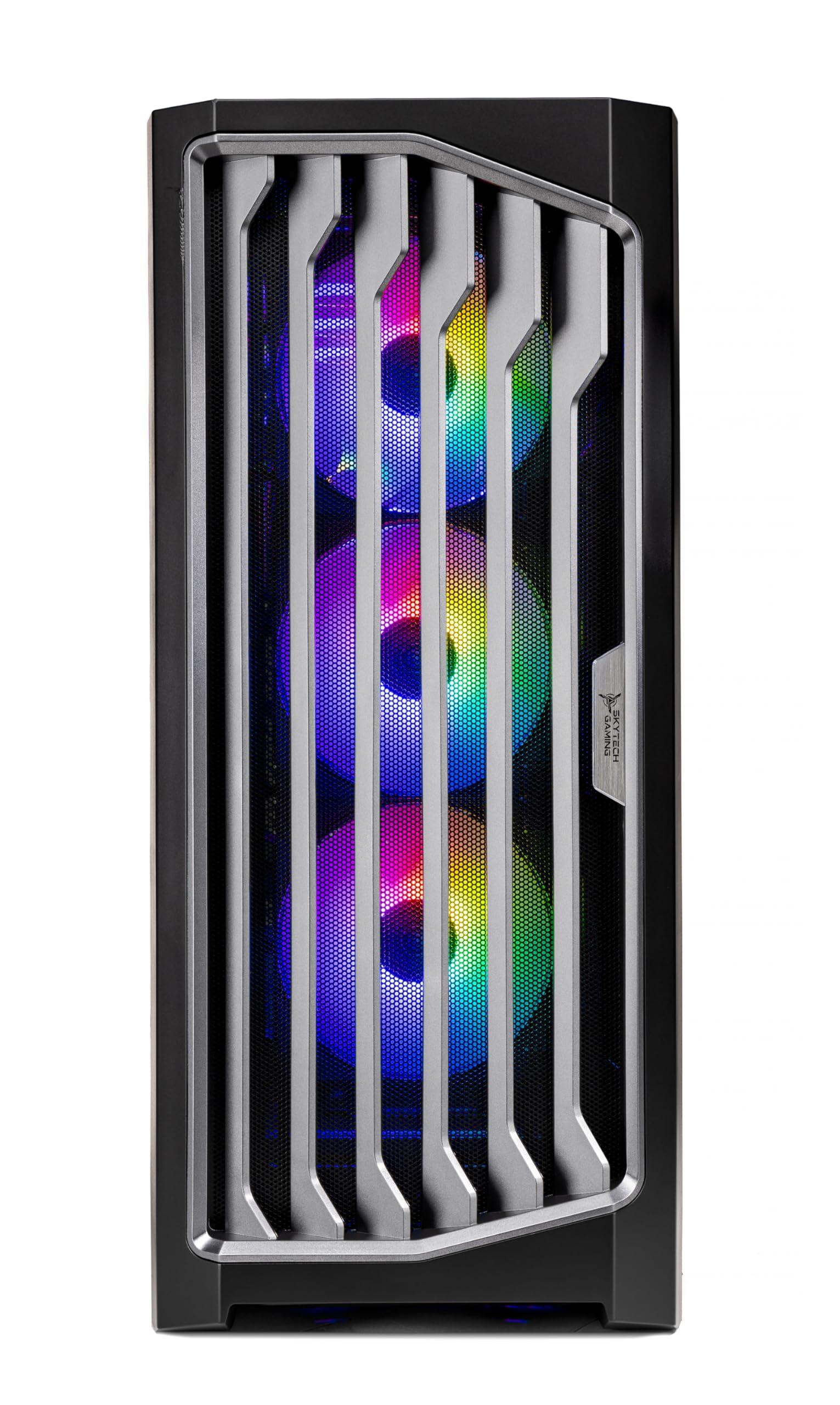 Skytech Legacy 4 Gaming PC Desktop, NVIDIA RTX 5090 32GB, Z890 Board, 4TB Gen4 NVMe SSD, 64GB DDR5 RAM 6000 RGB, 1200W Gold ATX 3 PSU, 420mm ARGB AIO, Wi-Fi, Win 11 - Image 4