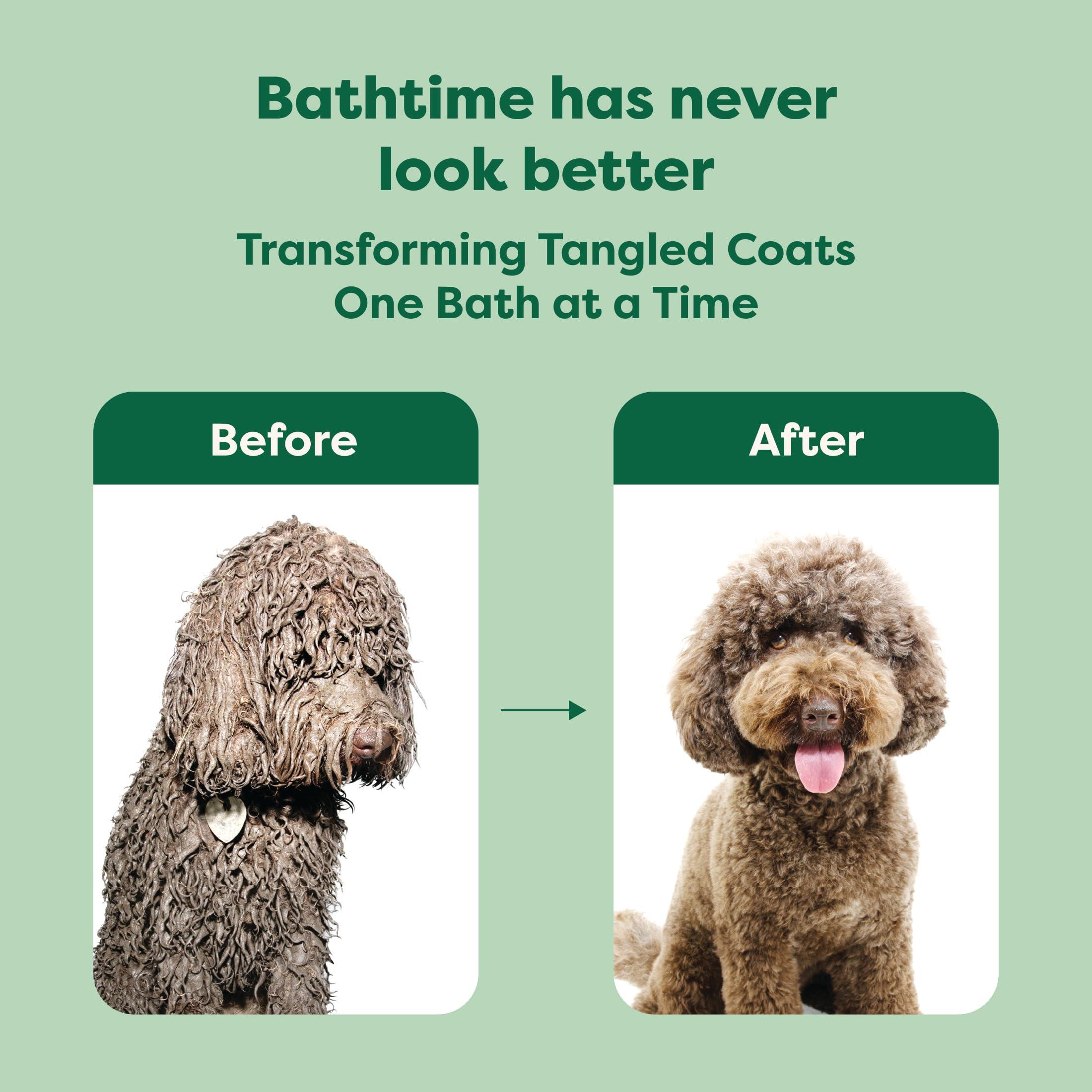 Earth Rated 3-in-1 Detangling Dog Shampoo and Conditioner, Deodorizing Oatmeal Shampoos for Dogs and Puppies, Great for Smelly Pets, White Tea and Basil Scent, 16 oz - Image 6