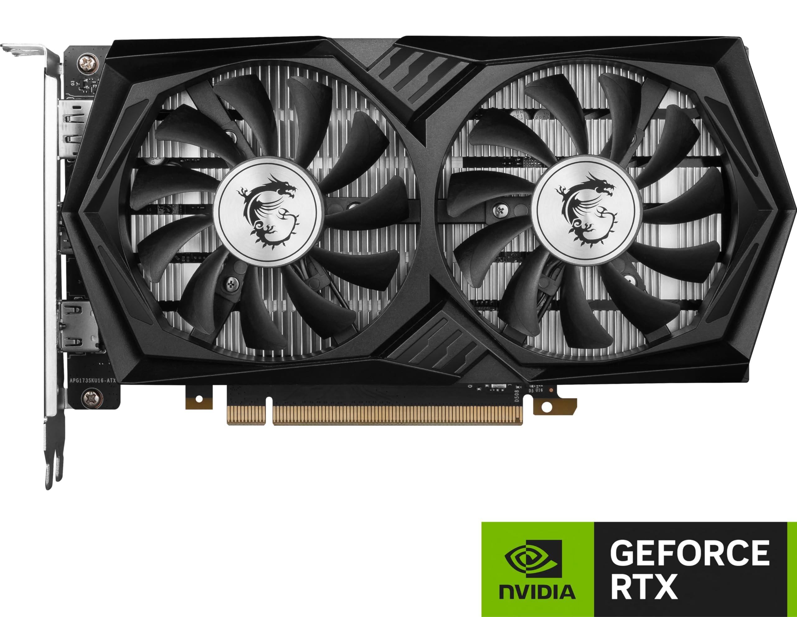 MSI Gaming RTX 3050 Gaming X 6G Graphics Card (NVIDIA RTX 3050, 96-Bit, Boost Clock: 1507 MHz, 6GB GDDR6 14 Gbps, HDMI/DP, Ampere Architecture) - Image 2