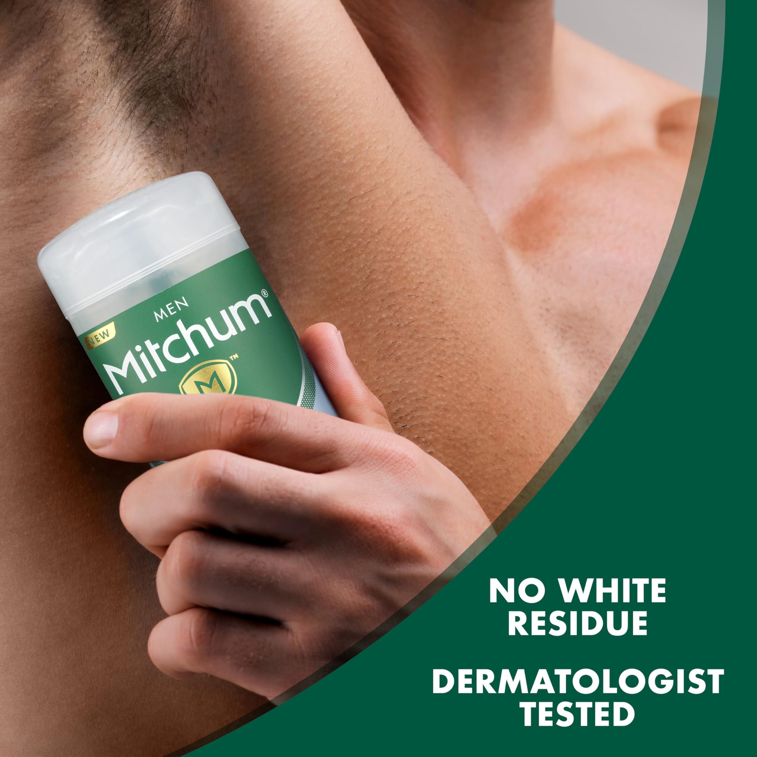 Mitchum Men's Deodorant, Antiperspirant, Triple Odor Defense Gel Stick, 48 Hr Protection, Dermatologist Tested, Alcohol Free, Unscented, 3.4 Oz (Pack of 2) - Image 7