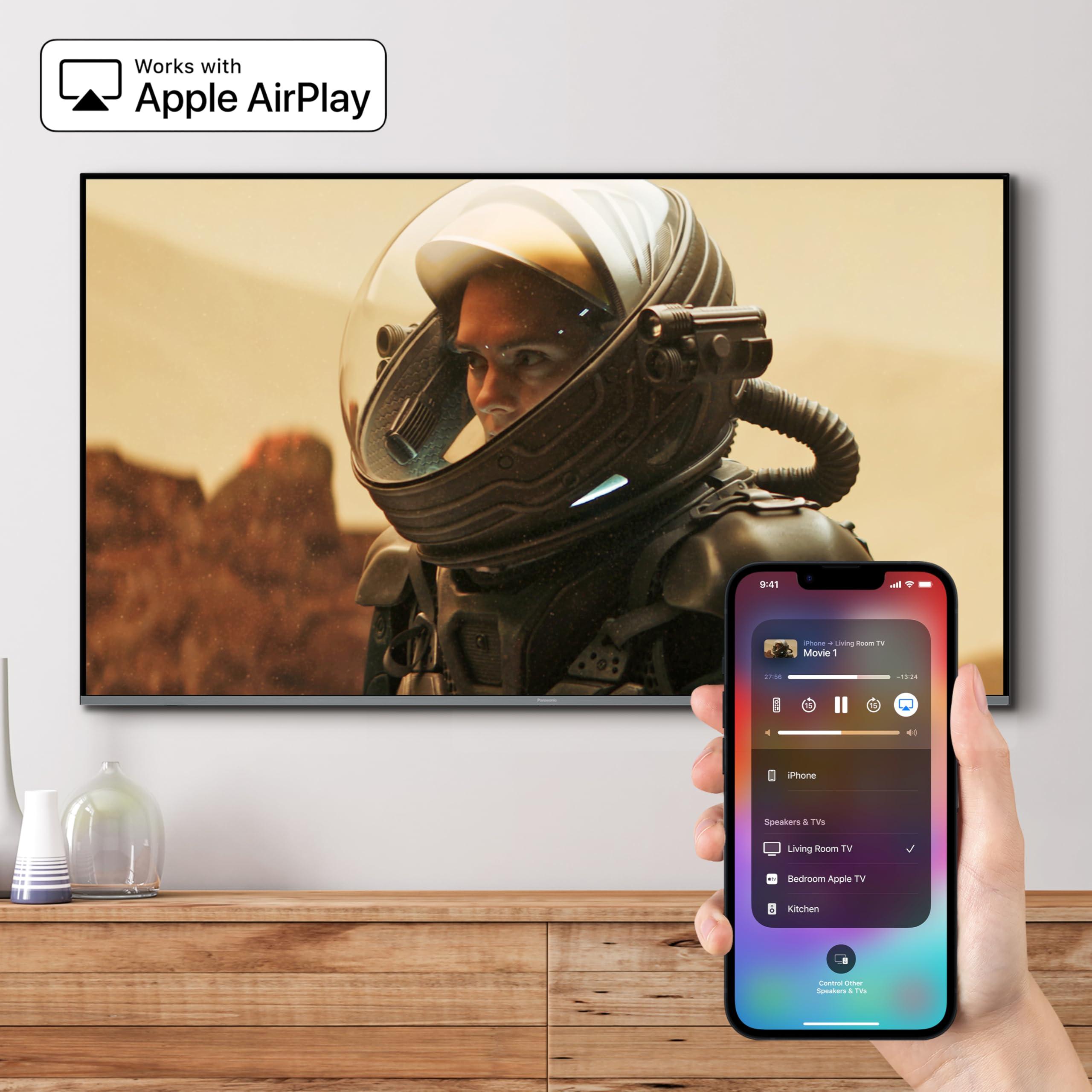 Panasonic W70 Series 50" LED 50W70BP, Smart Fire TV, Press & Ask Alexa, Apple AirPlay, 4K Ultra HD, (2025 Model), HDR10+, HDMI 2.1, Bluetooth Support - Image 6