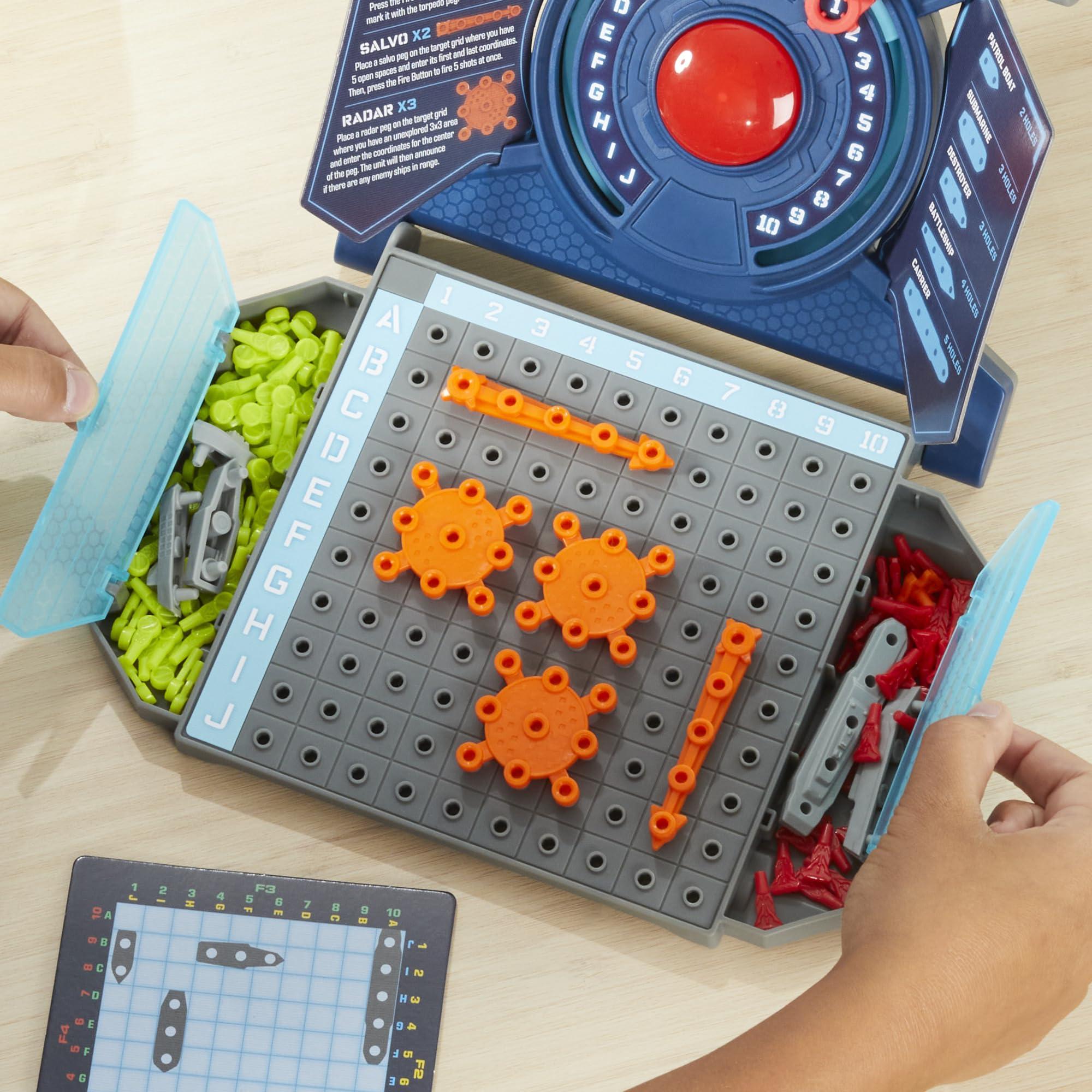 Hasbro Gaming Electronic Battleship Reloaded Board Game, Naval Combat Strategy Game with Sounds, Lights, Special Attacks, Ages 8 and Up, 1-2 Players - Image 2