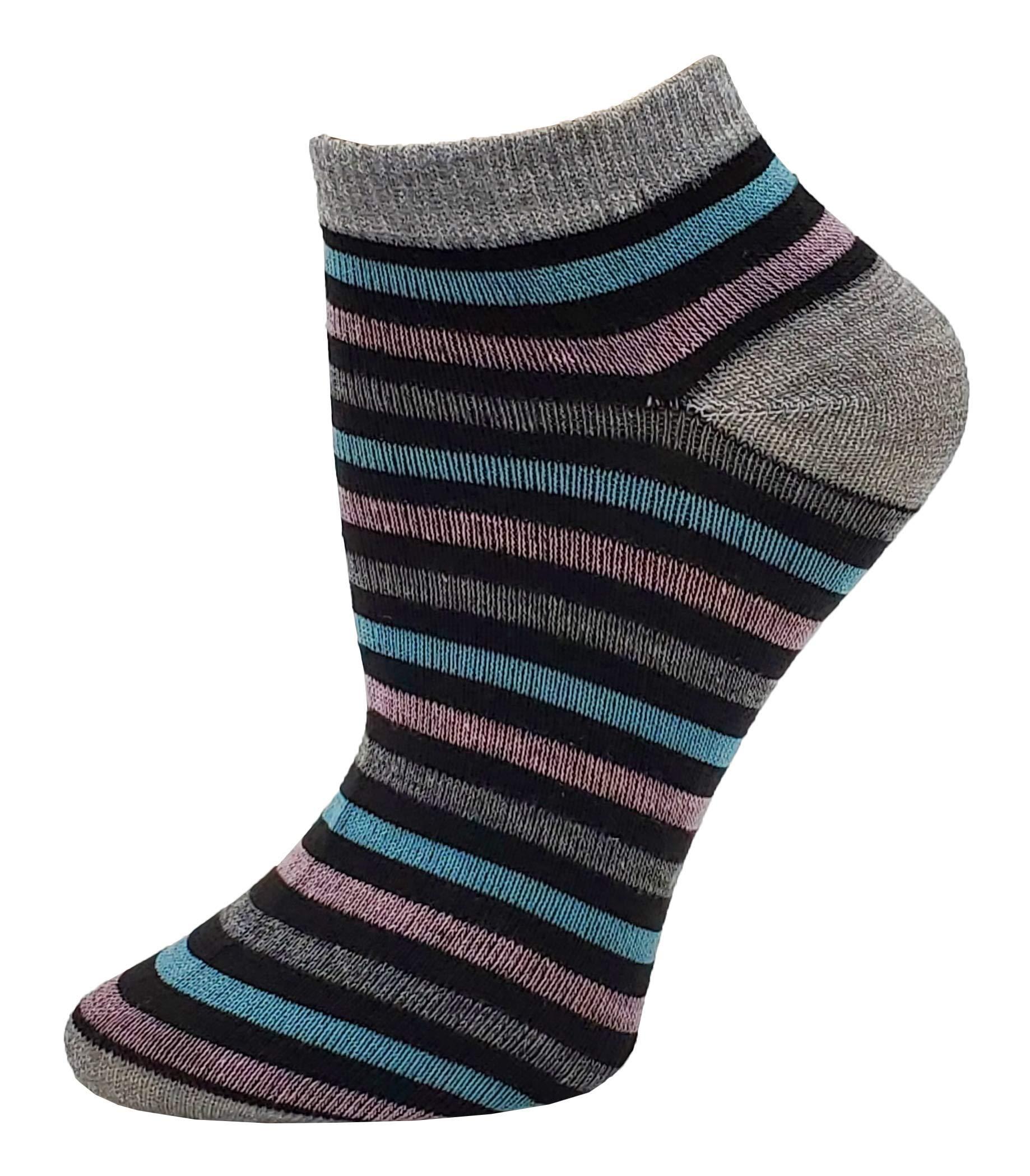Winterlace 24 Pairs Ankle Socks for Women & Girls Bulk Pack, Fun Cute Low Cut No Show, Colorful Soft - Image 7