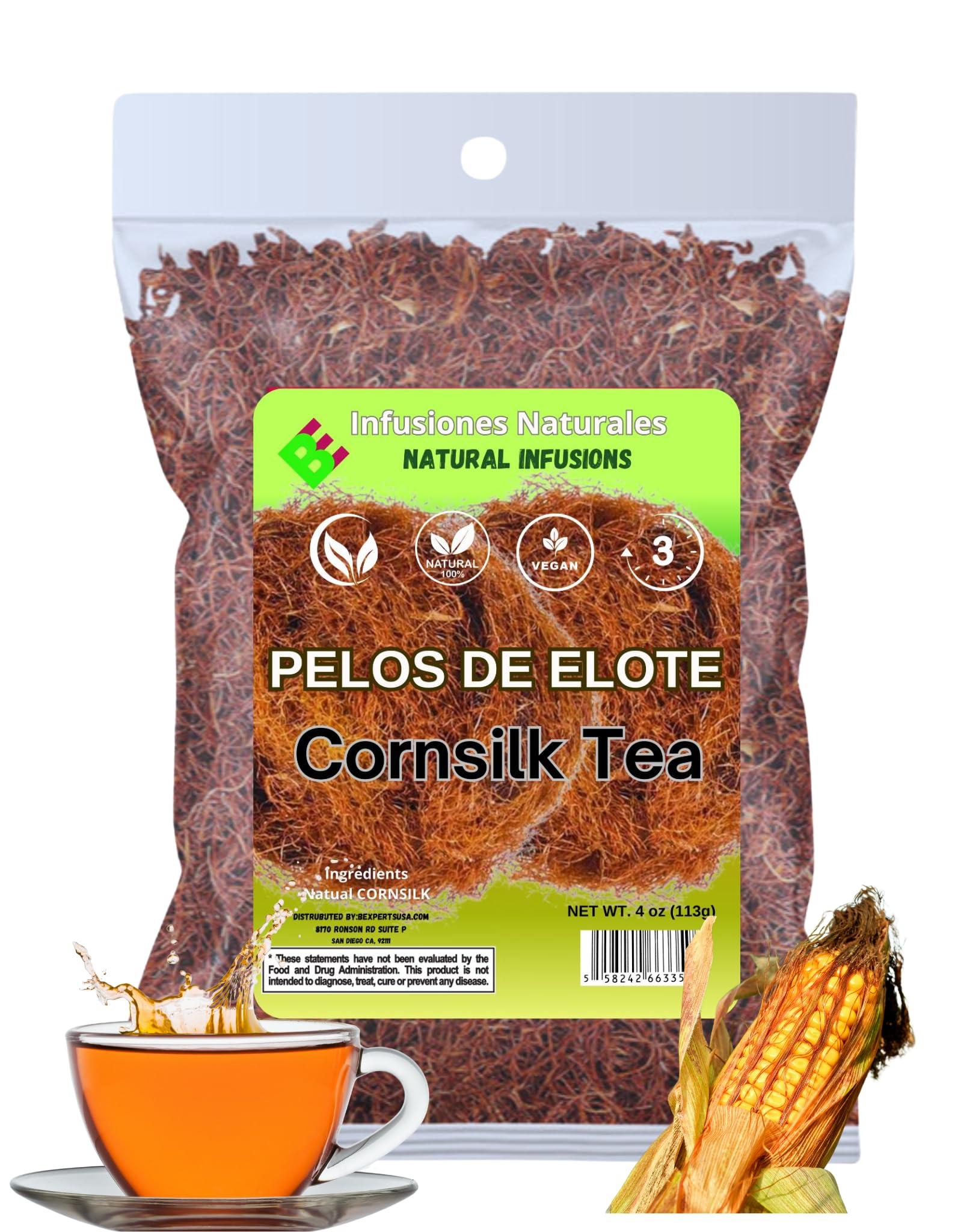 Barbas de Elote 4 oz Pelos De Elote Herbal Tea (Cornsilk Tea) - 100% All Natural Fresh Tea