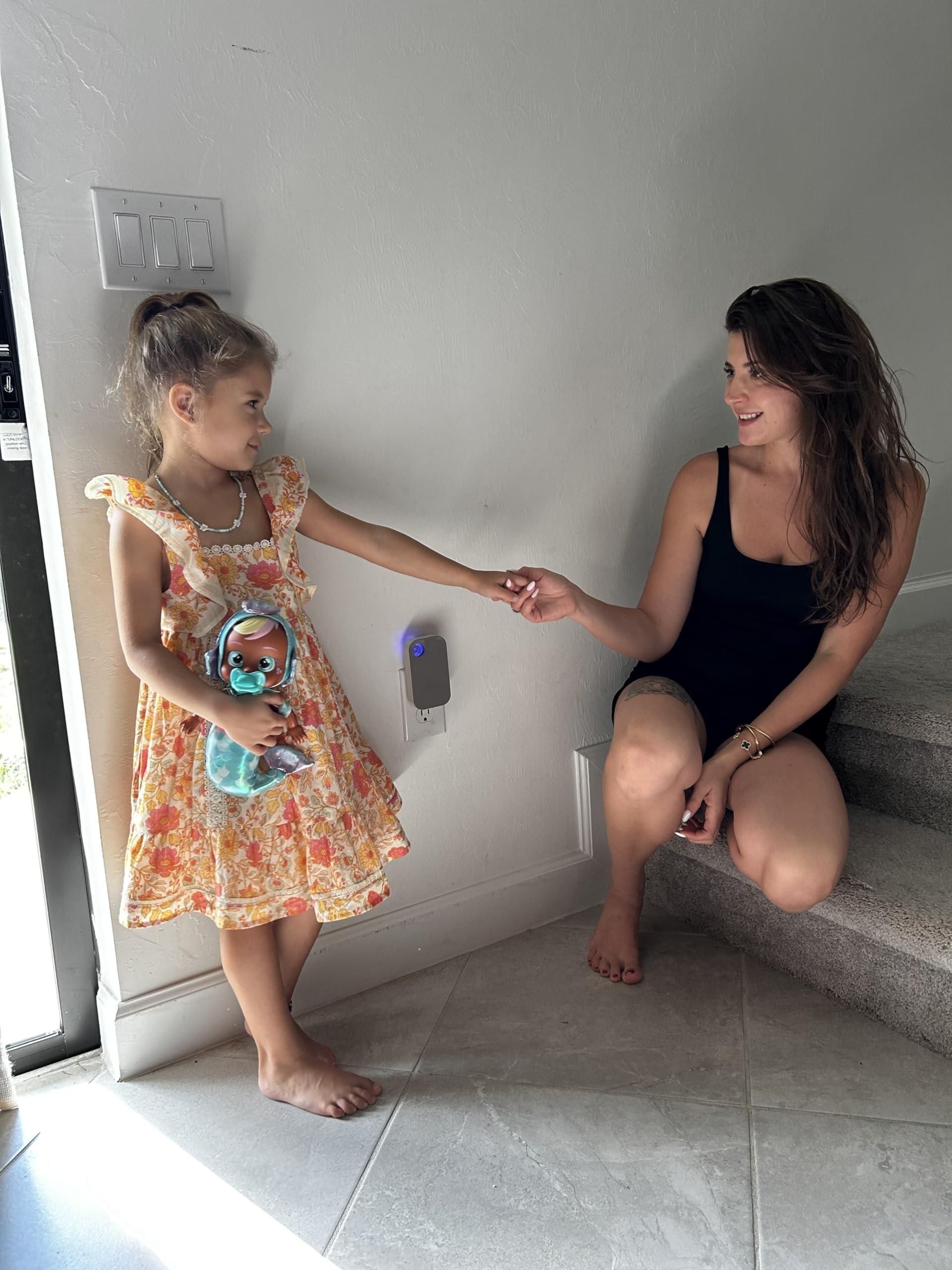 Ion Pure Plug In Air Purifier for Home | Negative Ion Technology for Allergen and Odor Reduction No Filter Compact, Quiet Operation Air Ionizers for Home Kitchen, Bedroom, Bathroom Air Purifiers - Image 5