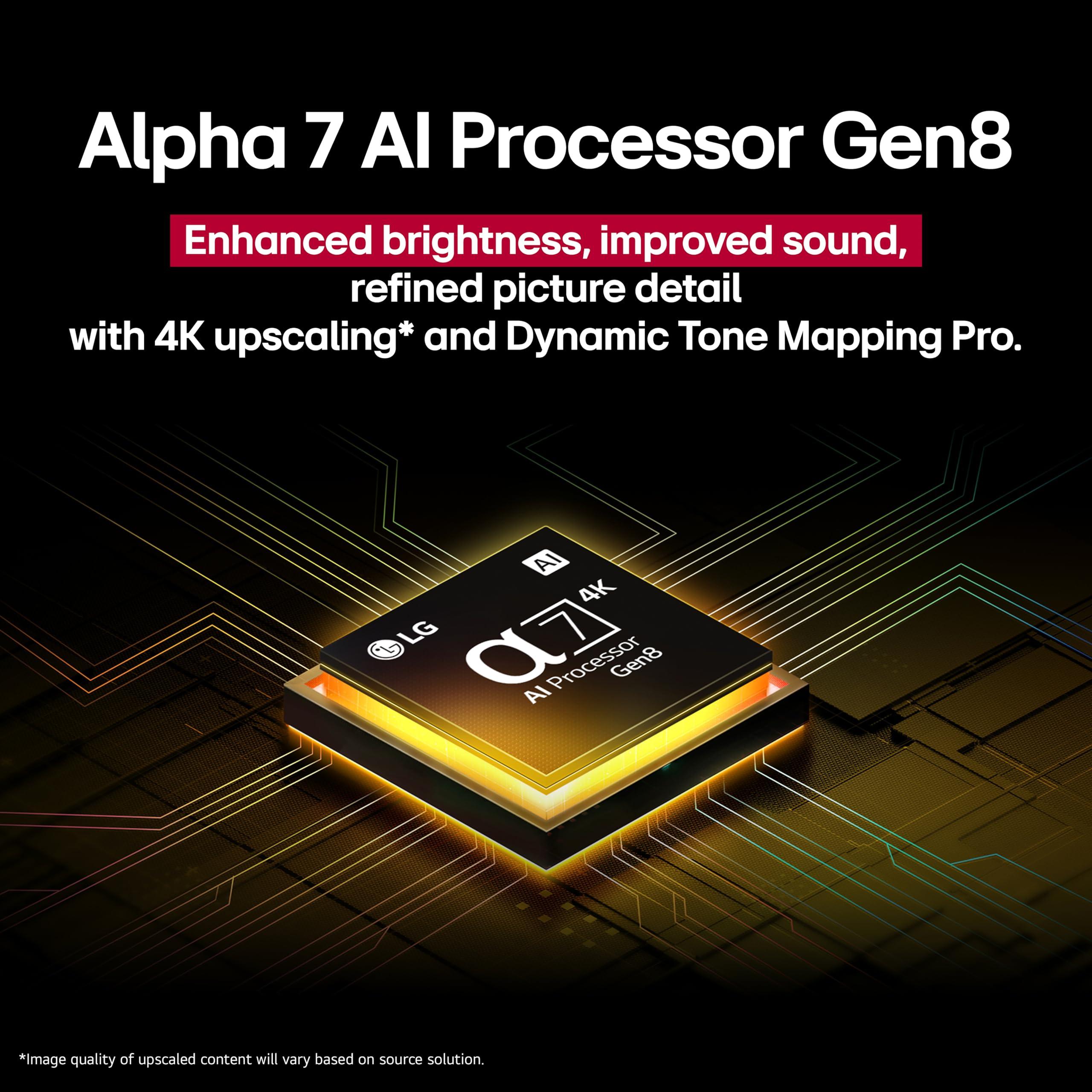 LG 55-Inch Class UHD AI 4K UA77 Series Smart TV w/AI Sound Pro, HDR10, 4K Super Upscaling, Filmmaker Mode, Wow Orchestra, Compatible with Alexa (55UA7700PUB, 2025) - Image 3