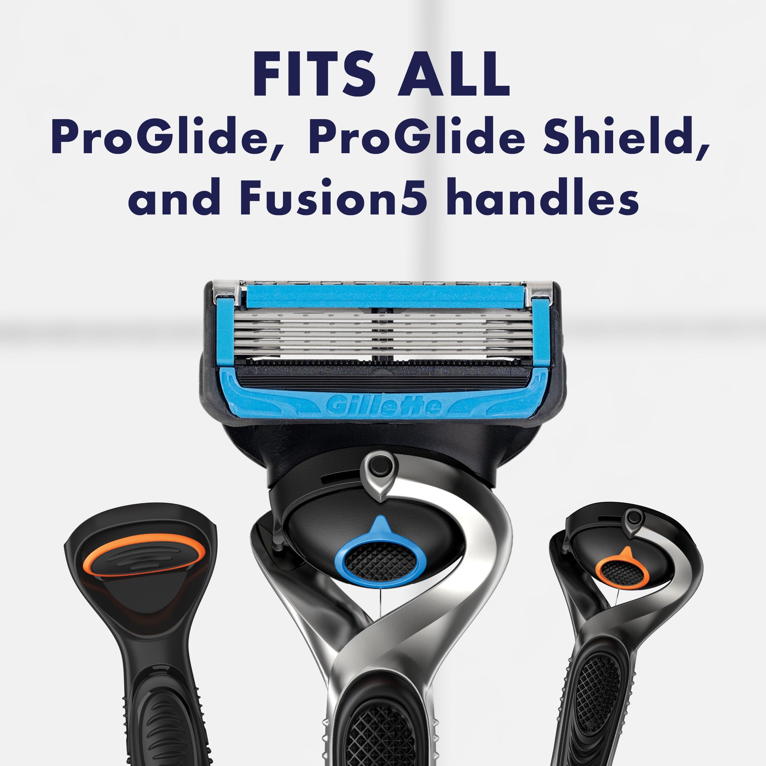 Gillette ProGlide Chill Razor Refills for Men, 8 Blade Refills - Image 9