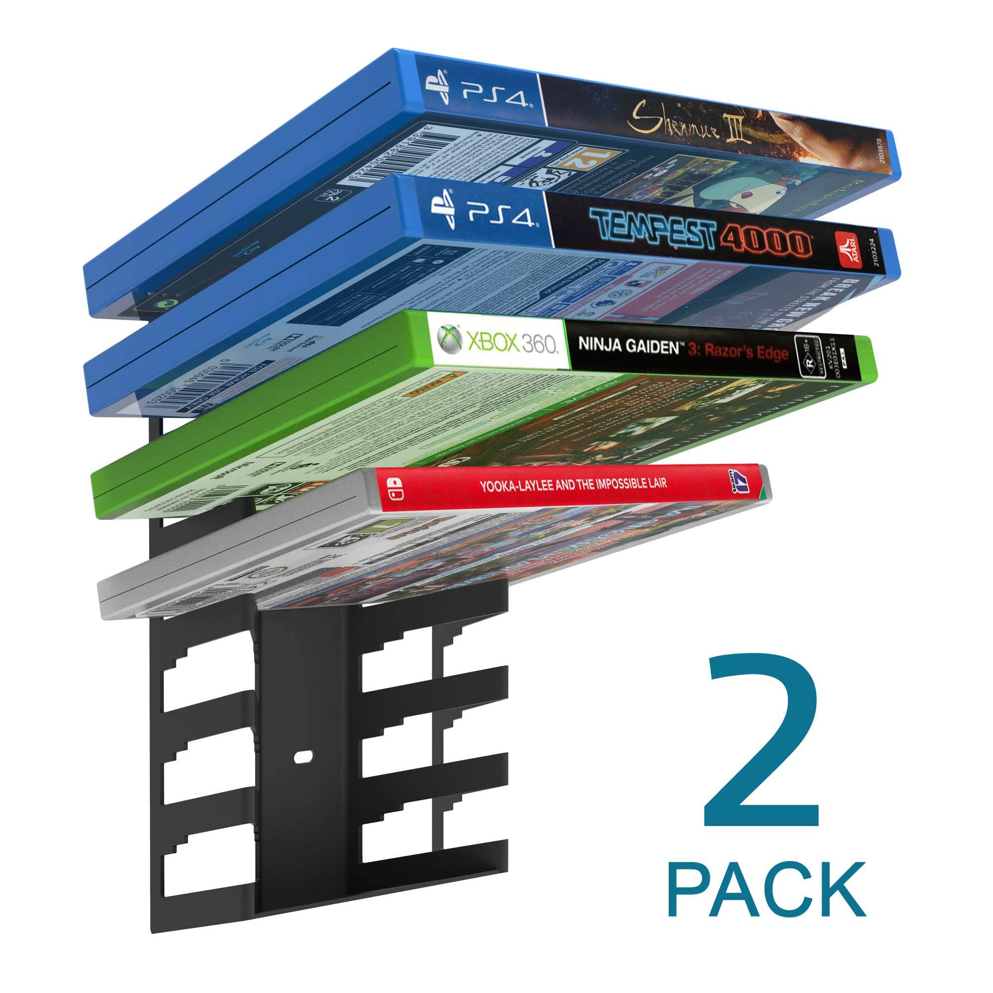 Monzlteck Video Game Case storage wall mount,Gaming Accessories - Image 2