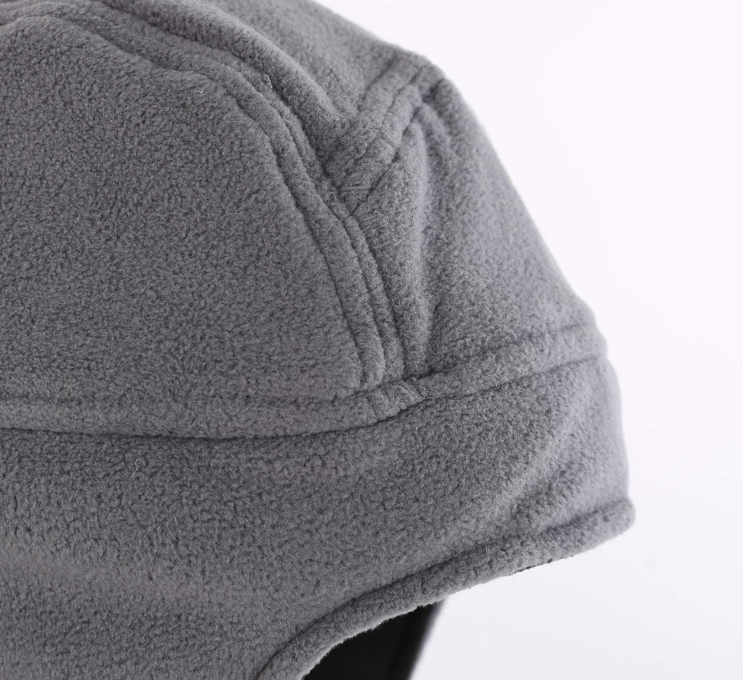 Home Prefer Mens Womens Warm Fleece Beanie Earflap Winter Hat Outdoor Winter Cap - Image 5