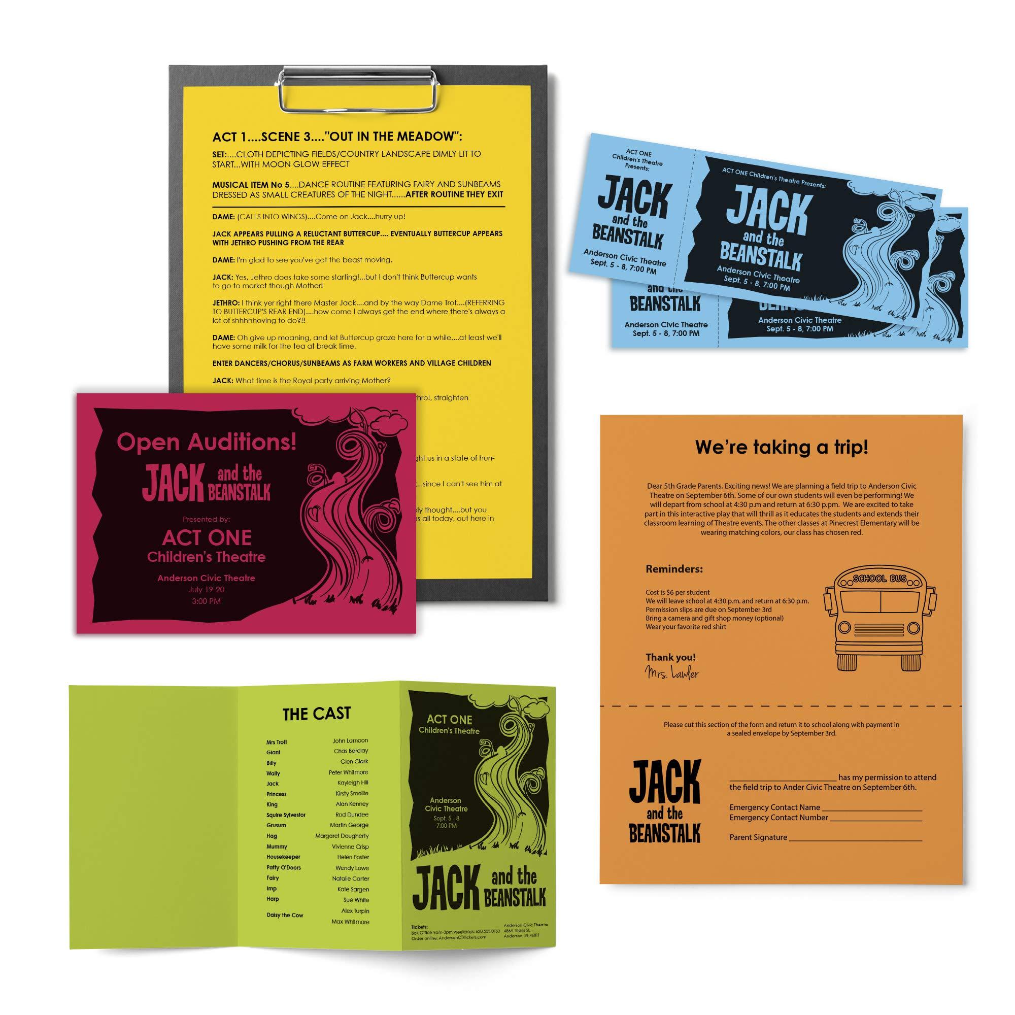 Astrobrights Mega Collection, Colored Paper,"Classic" 5-Color Assortment, 625 Sheets, 24 lb/89 gsm, 8.5" x 11" - MORE SHEETS! (91623) - Image 7