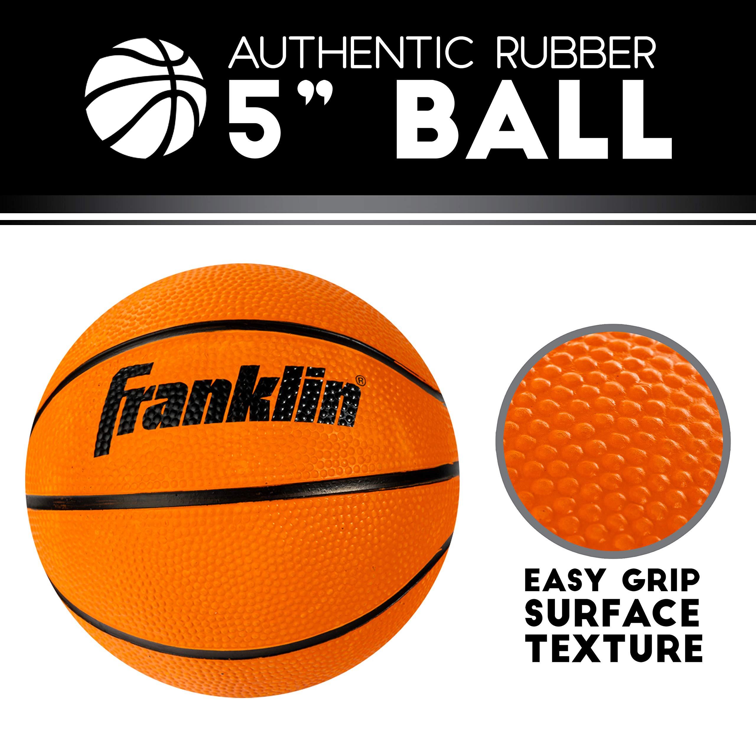 Franklin Sports Mini Basketball Hoops-Indoor Over The Door Mini Hoop+Basketball Sets-Perfect Accessory for Bedroom+Office - Image 6