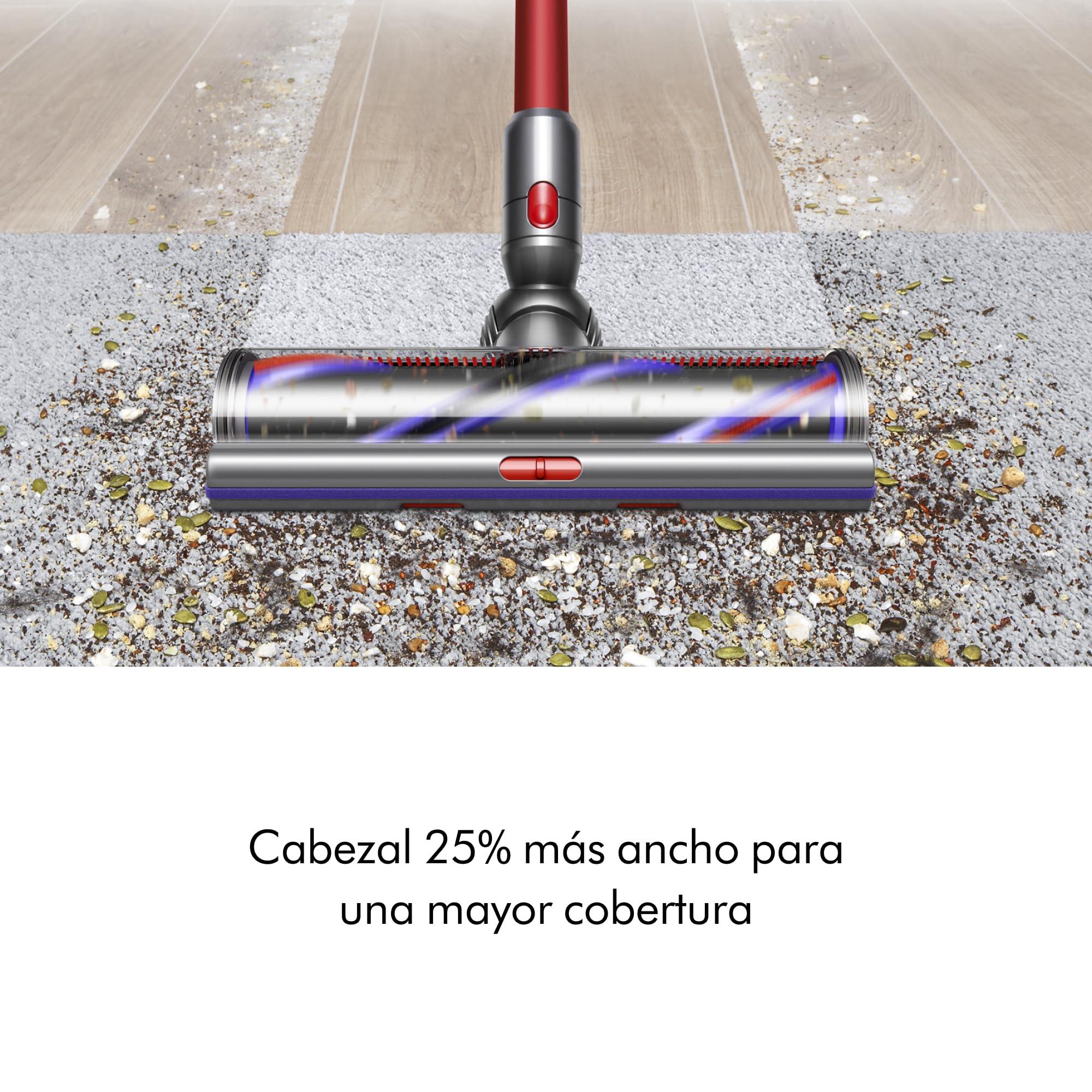 Dyson Outsize Origin Cordless Vacuum, Nickel/Red - Image 4