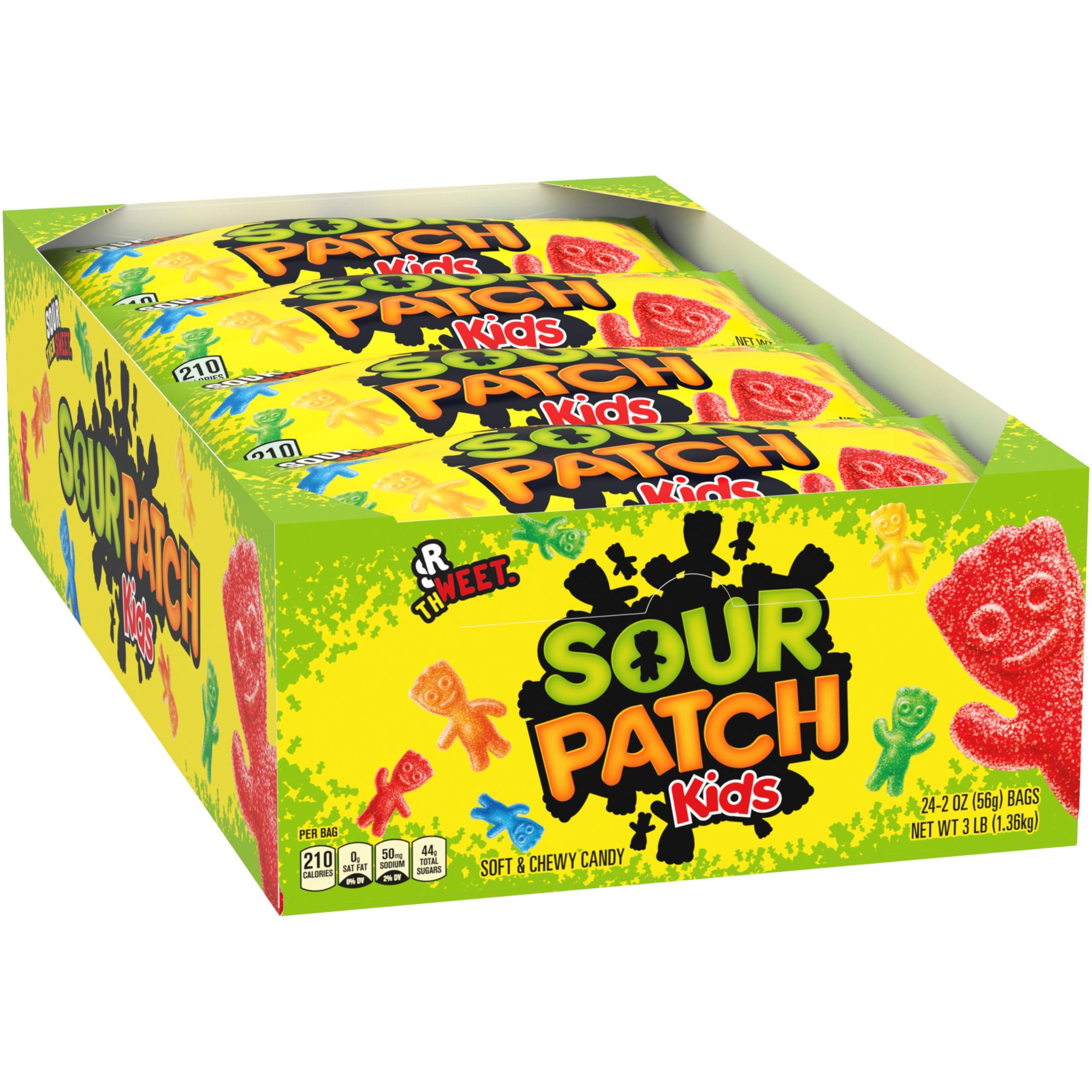 SOUR PATCH KIDS Soft & Chewy Candy, Bulk Candy, 24 - 2 oz Bags - Image 13