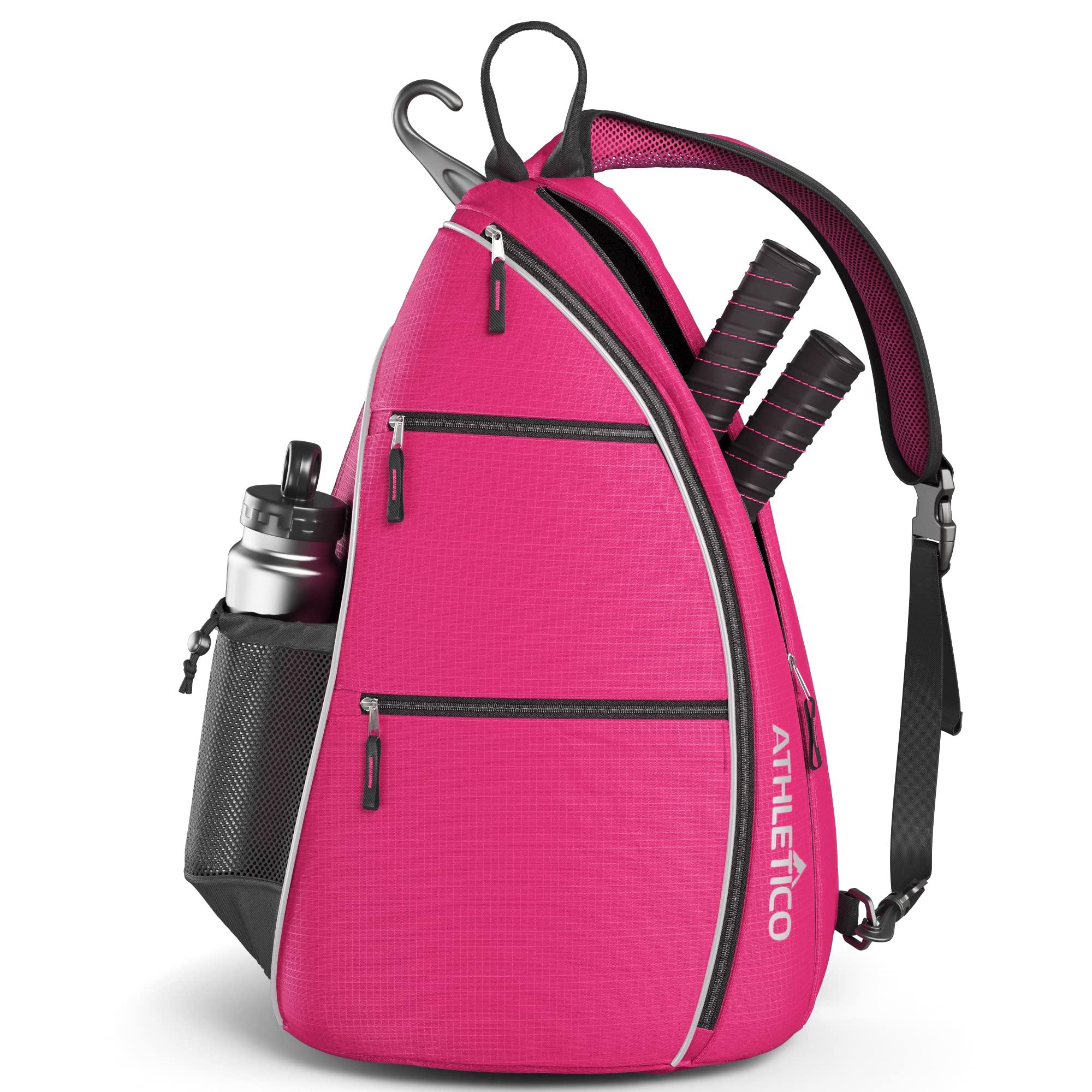 Athletico Sling Bag - Crossbody Backpack for Pickleball, Tennis, Racketball, and Travel for Men and Women