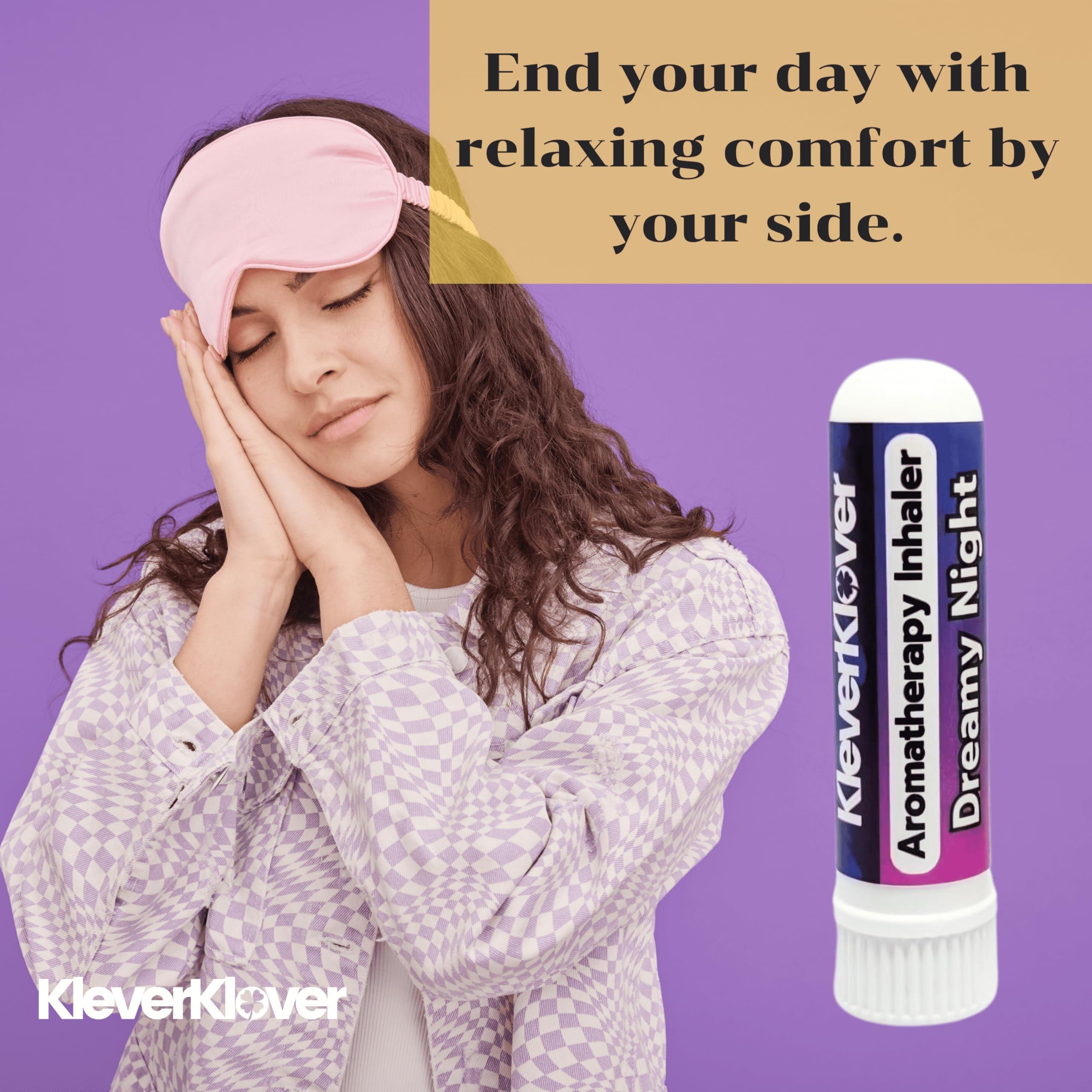 KLEVERKLOVER Aromatherapy Nasal Inhaler Stick (2 Pcs) - Monday Morning & Dreamy Night | Daily Routine - Relaxation, Natural Calm, Sleep Aid, Refresh & Mood Uplift with 100% Natural Essential Oils - Image 6