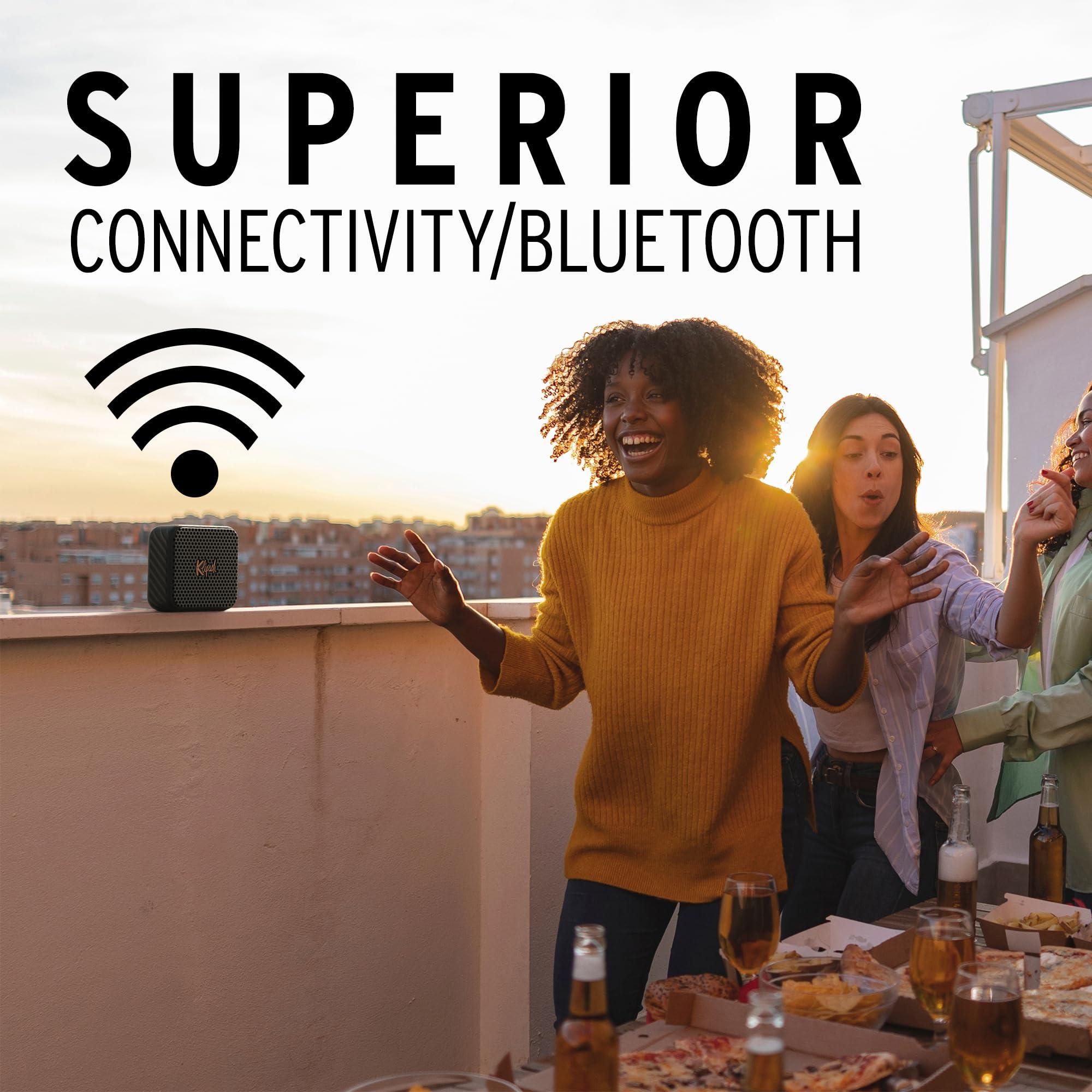 Klipsch The Austin Portable Bluetooth Speaker with a 1.5" Full Range Driver, IP67 dust and Waterproof Rating, 12 Hours of Playtime for a Premium Live Concert Experience - Image 4