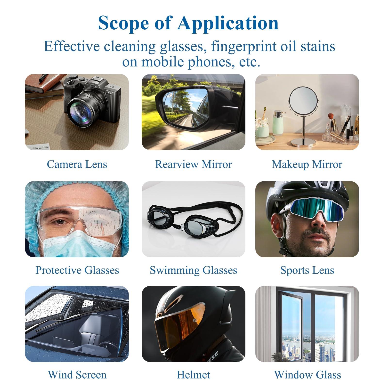 Icepac Lens Wipes for Eyeglasses - 220 Pre-Moistened Individual Wrapped Eye Glasses Cleaning Wipes | Glasses Cleaner Safely Cleans Glasses, Sunglasses, Phone Screen, Electronics & Camera Lens - Image 7