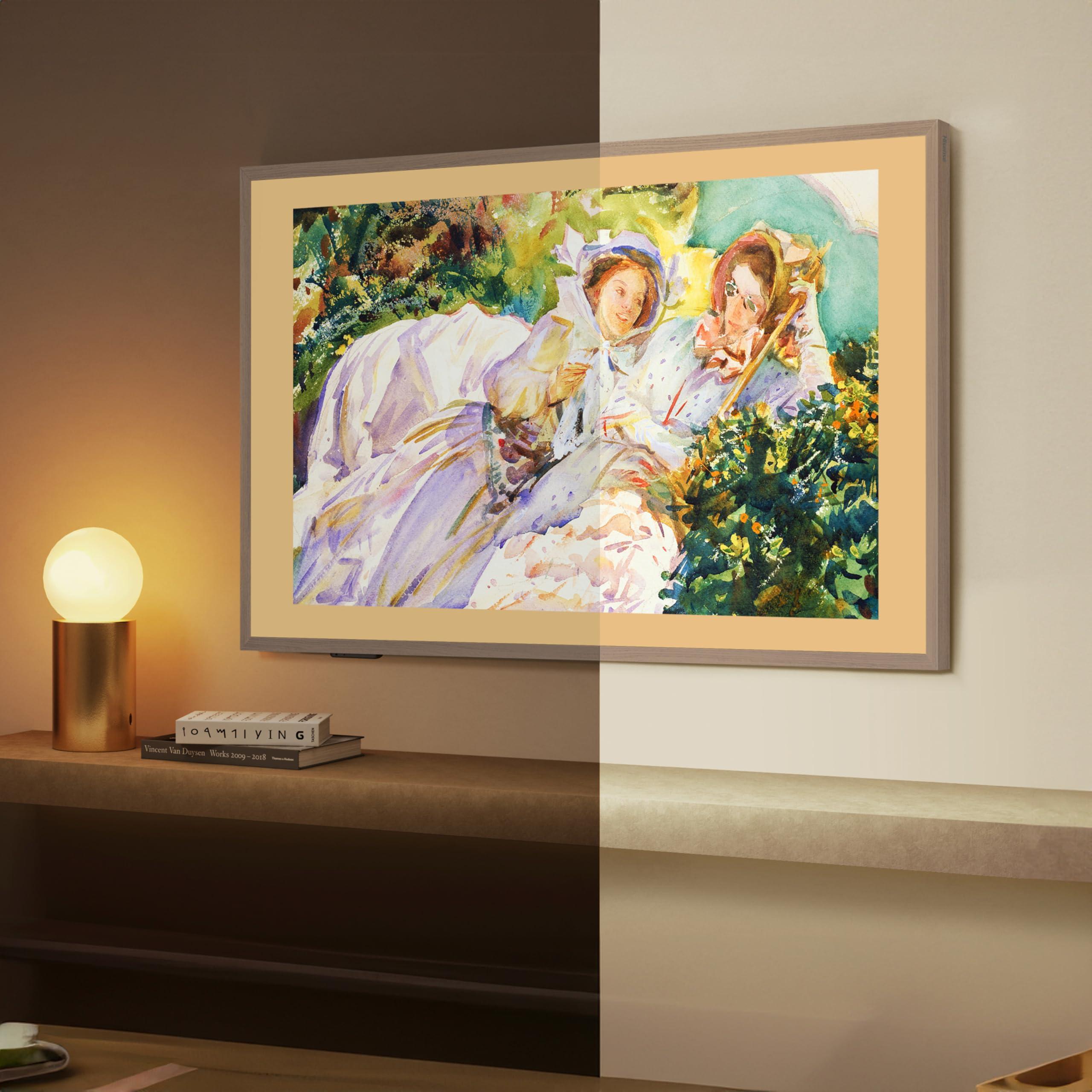 Hisense 65-Inch Class QLED 4K S7N CanvasTV™ Series Dolby Vision HDR Google Smart TV (65S7N) - 144Hz, Art Mode, Anti-Glare Panel, Hi-Matte Display, Frame & UltraSlim Wall Mount Included - Image 17