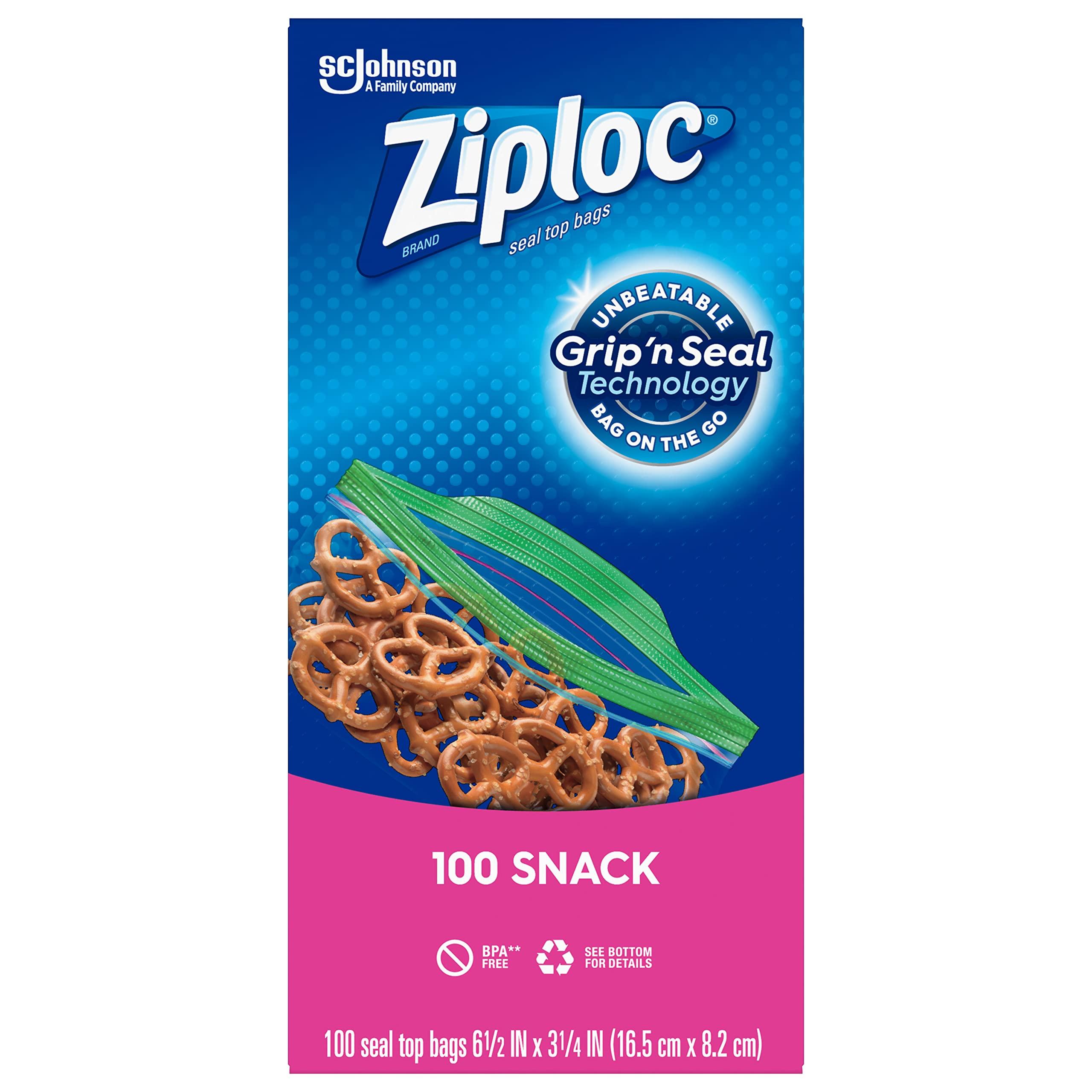 Ziploc Snack Bags, Value Pack, 100-pack - Image 8