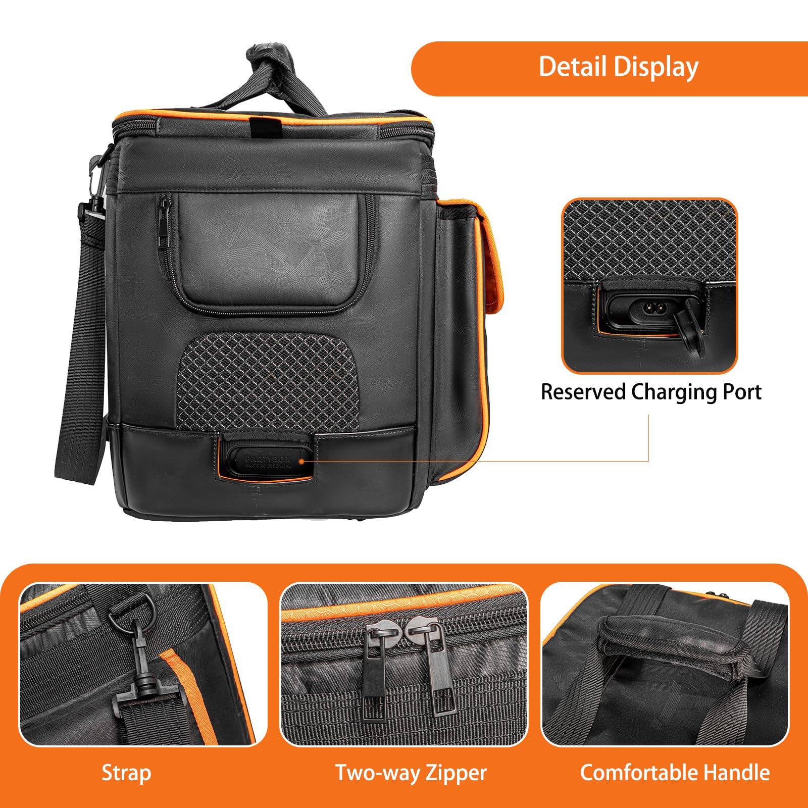 Jeachan Speaker Tote Bag Compatible with JBL Party Box Encore Essential, Portable Speaker Carry Case - Image 4