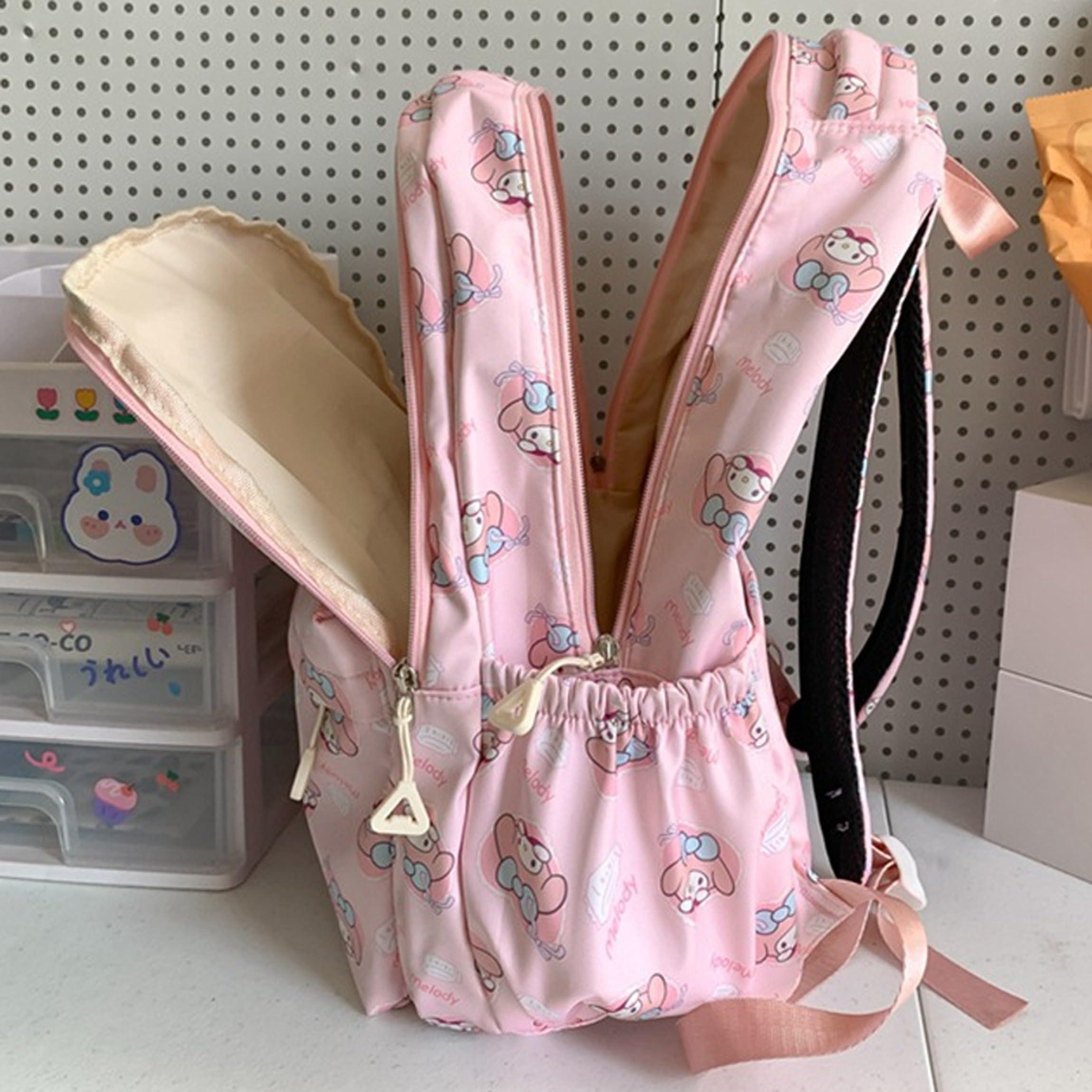 Roffatide Anime Pochacco All Over Print Casual Backpack Laptop Backpack Travel Hiking Rucksack Green - Image 5
