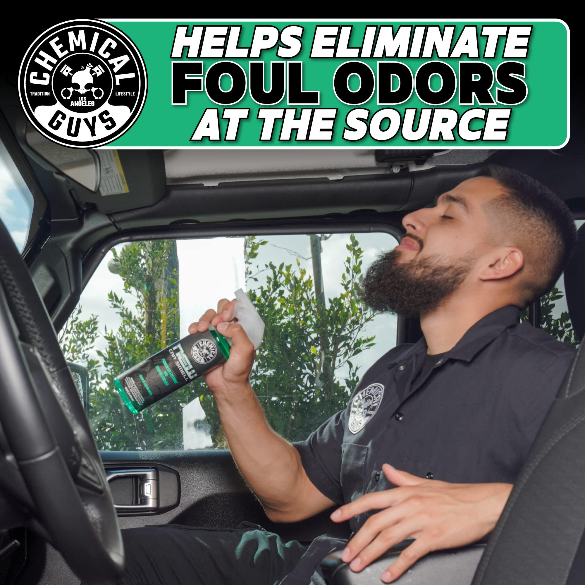 Chemical Guys AIR_101_16 New Car Smell Premium Air Freshener and Odor Eliminator, Long-Lasting Scent, Great for Cars, Trucks, SUVs, RVs & More, 16 fl oz - Image 4