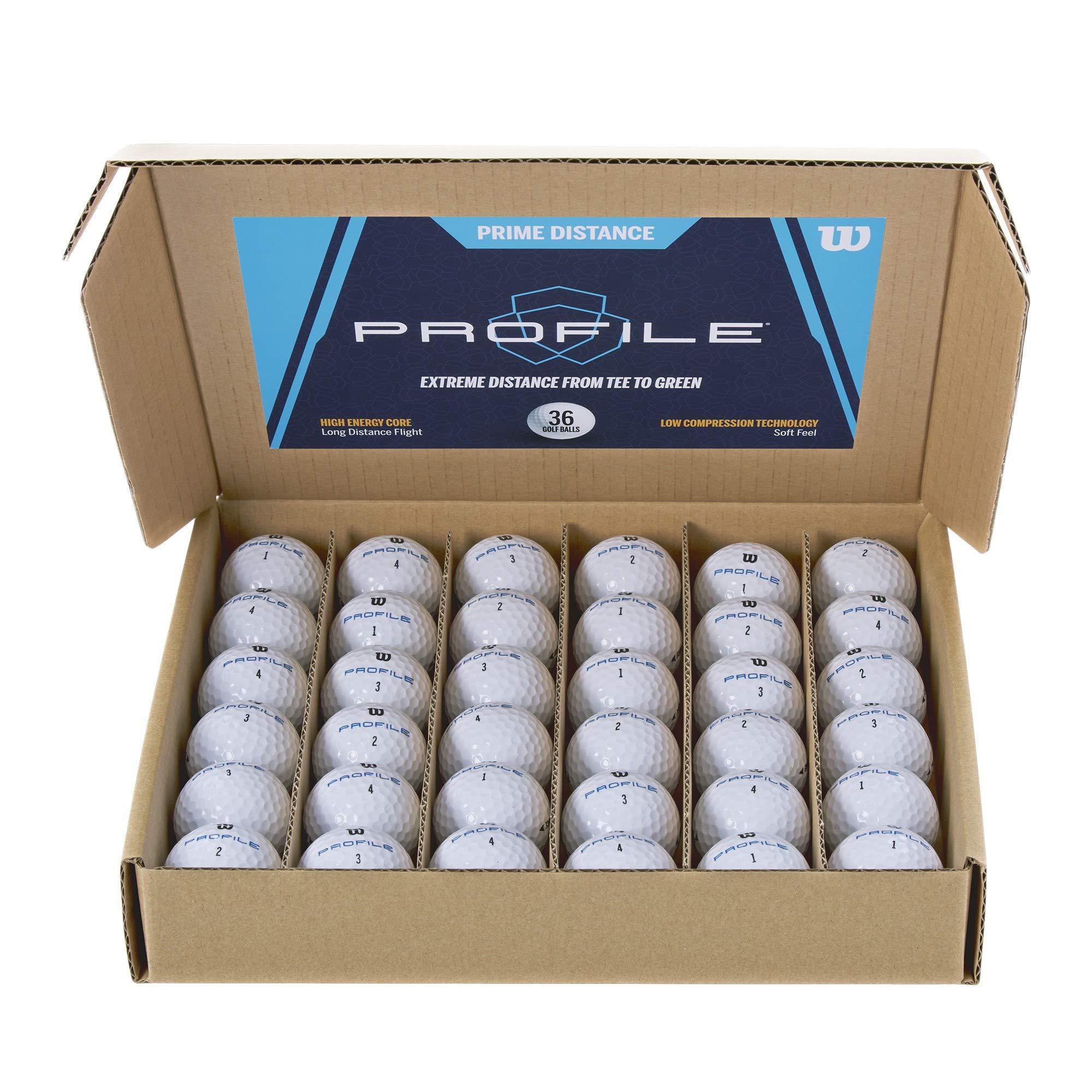 WILSON Profile Distance Golf Ball 36 pack - Image 5