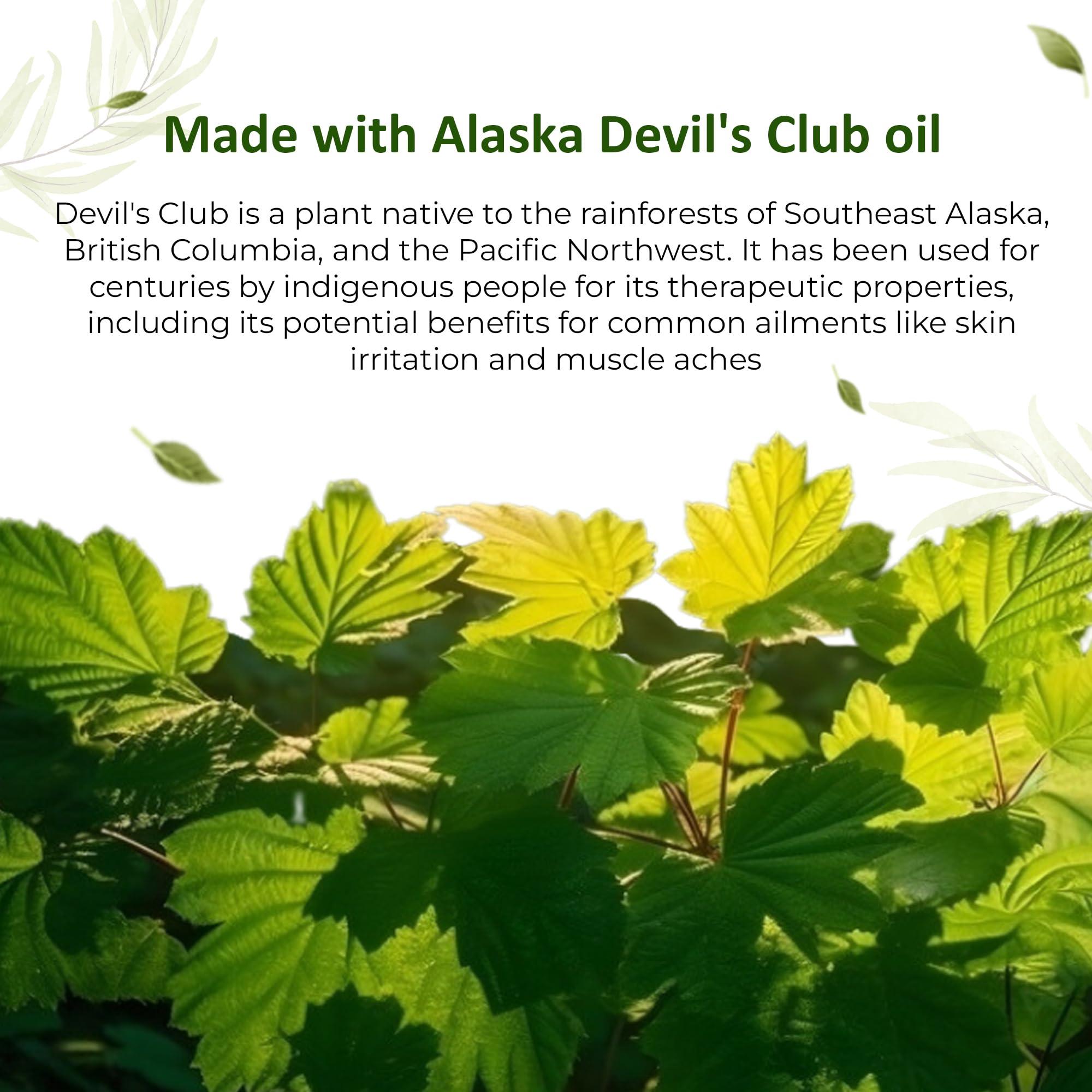 Snowy Summit Devil's Club Salve 2X - Handmade All-Natural Double Strength Muscle Rub with Light Scent - Quick Absorbing Herbal Salve with Alaskan Ingredients - 2X Potency for Effectiveness - Image 6