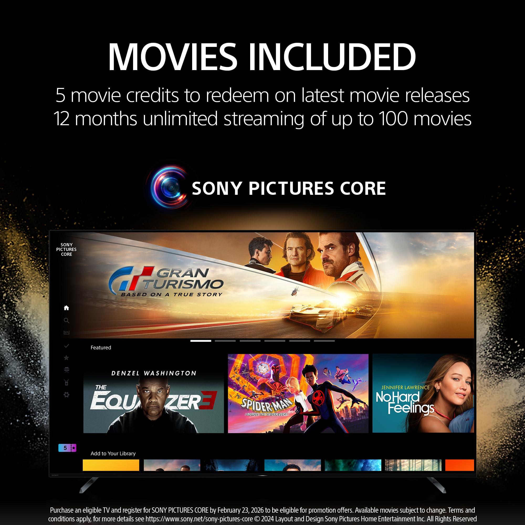 Sony BRAVIA 8 65 Inch OLED TV K-65XR80, Smart, Google TV, 4K Ultra HD, Exclusive Features for PlayStation 5, Dolby Vision HDR, 2024 Model - Image 5