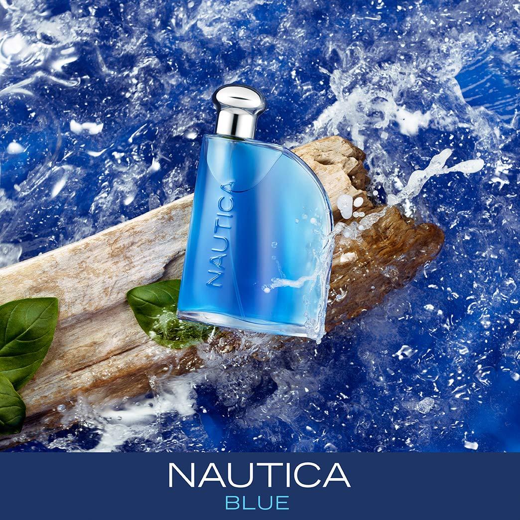 Nautica Blue Eau de Toilette 3.4 fl oz (Pack of 1), Notes of Basil, Jasmine, and Cedarwood, Men's Fragrance, Long Lasting, Everyday Fragrance, Travel Size - Image 3