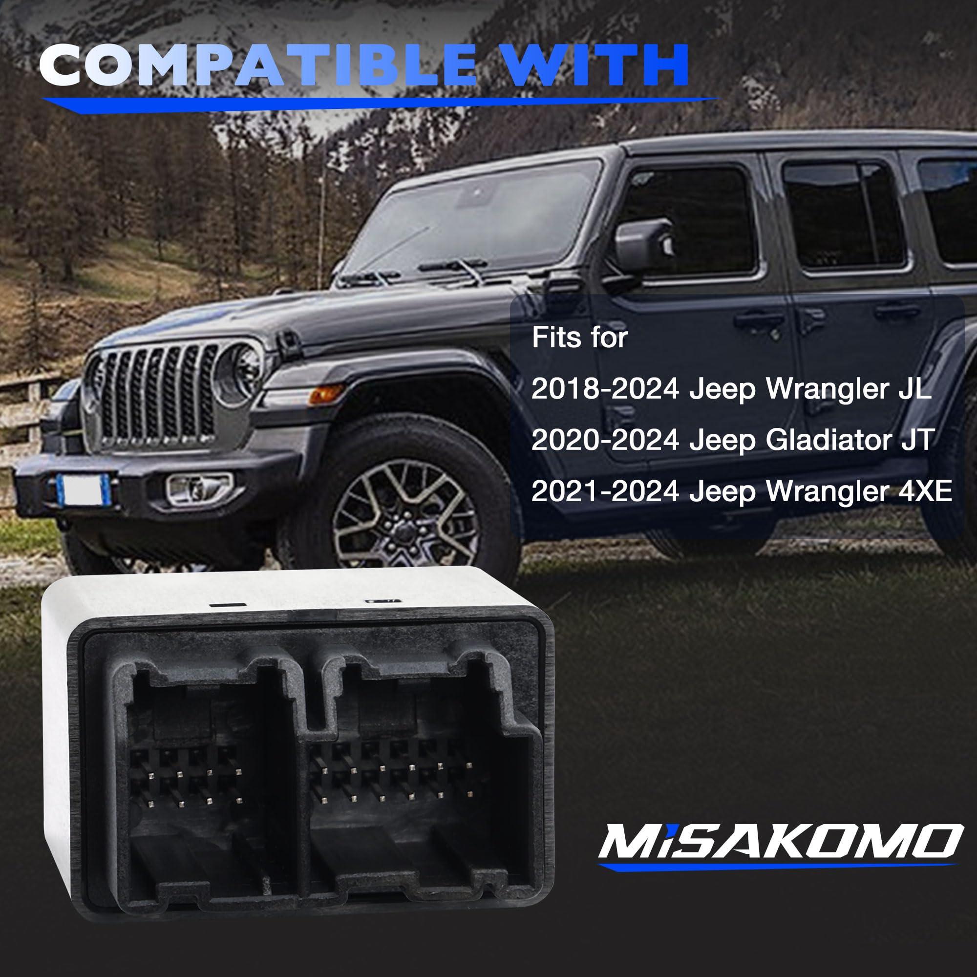 Misakomo JL JT Tazer Mini Programmer Fits 2018-2024 Jeep Wrangler JL and Gladiator JT - Customize Over 65 Settings - Change Tire Size, Gear Ratio, TPMS and More! - Image 2