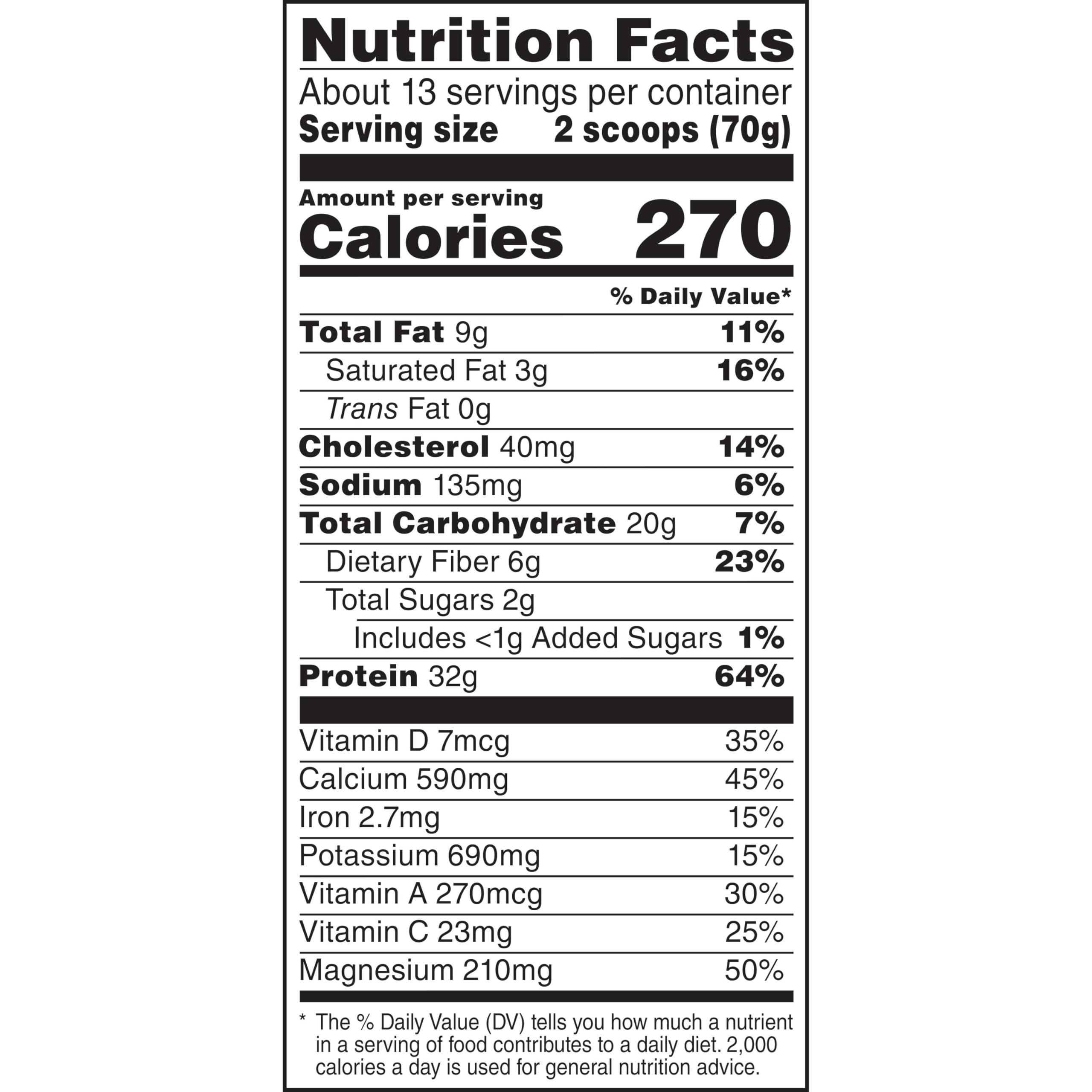 Muscle Milk Genuine Protein Powder, Chocolate, 1.93 Pounds, 12 Servings, 32g Protein, 2g Sugar, Calcium, Vitamins A, C & D, NSF Certified for Sport, Energizing Snack, Packaging May Vary - Image 5