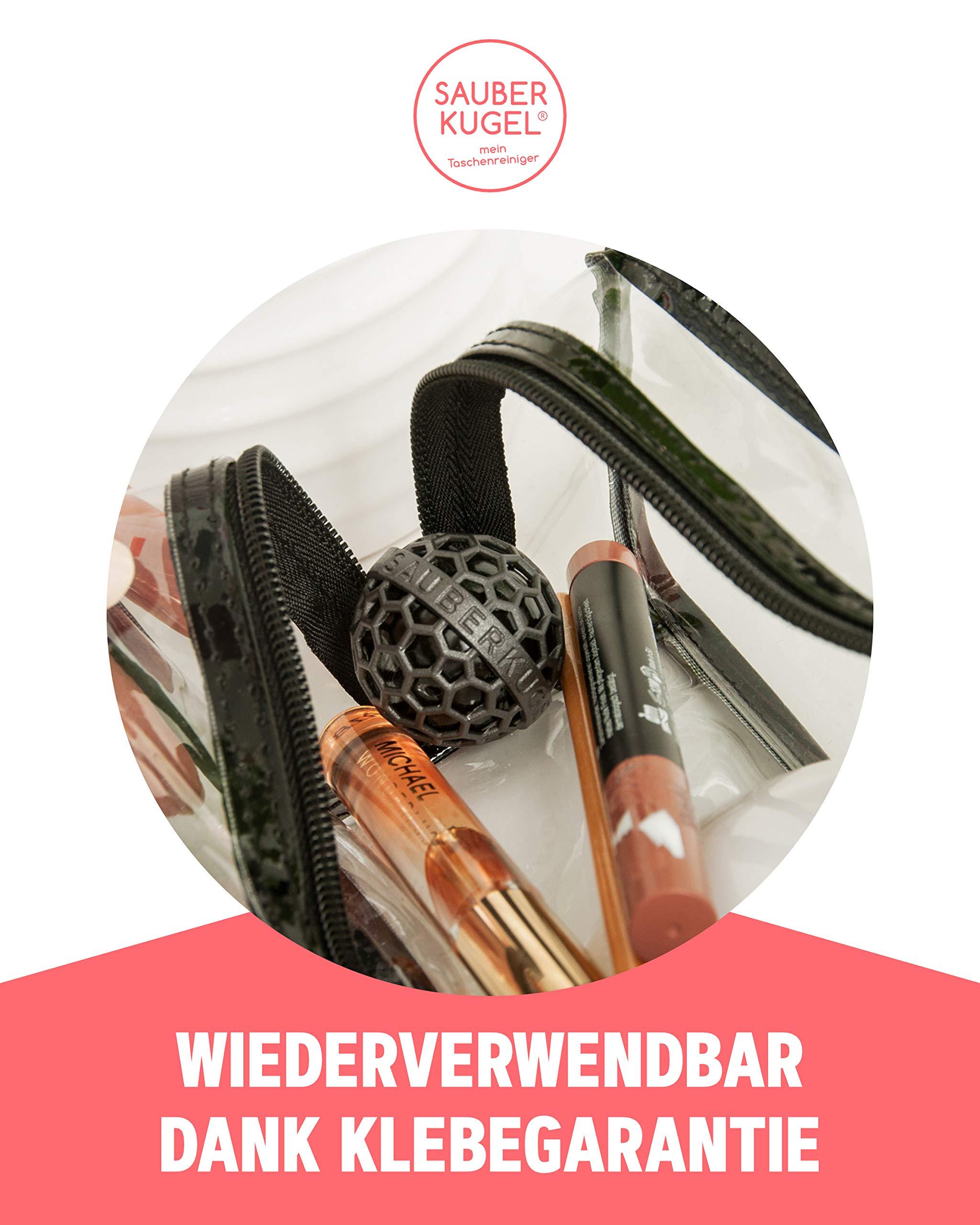 Sauberkugel - The Clean Ball - The clever way of cleaning purses, bags, backpacks and school bags (Summerfield Collection) - Image 5