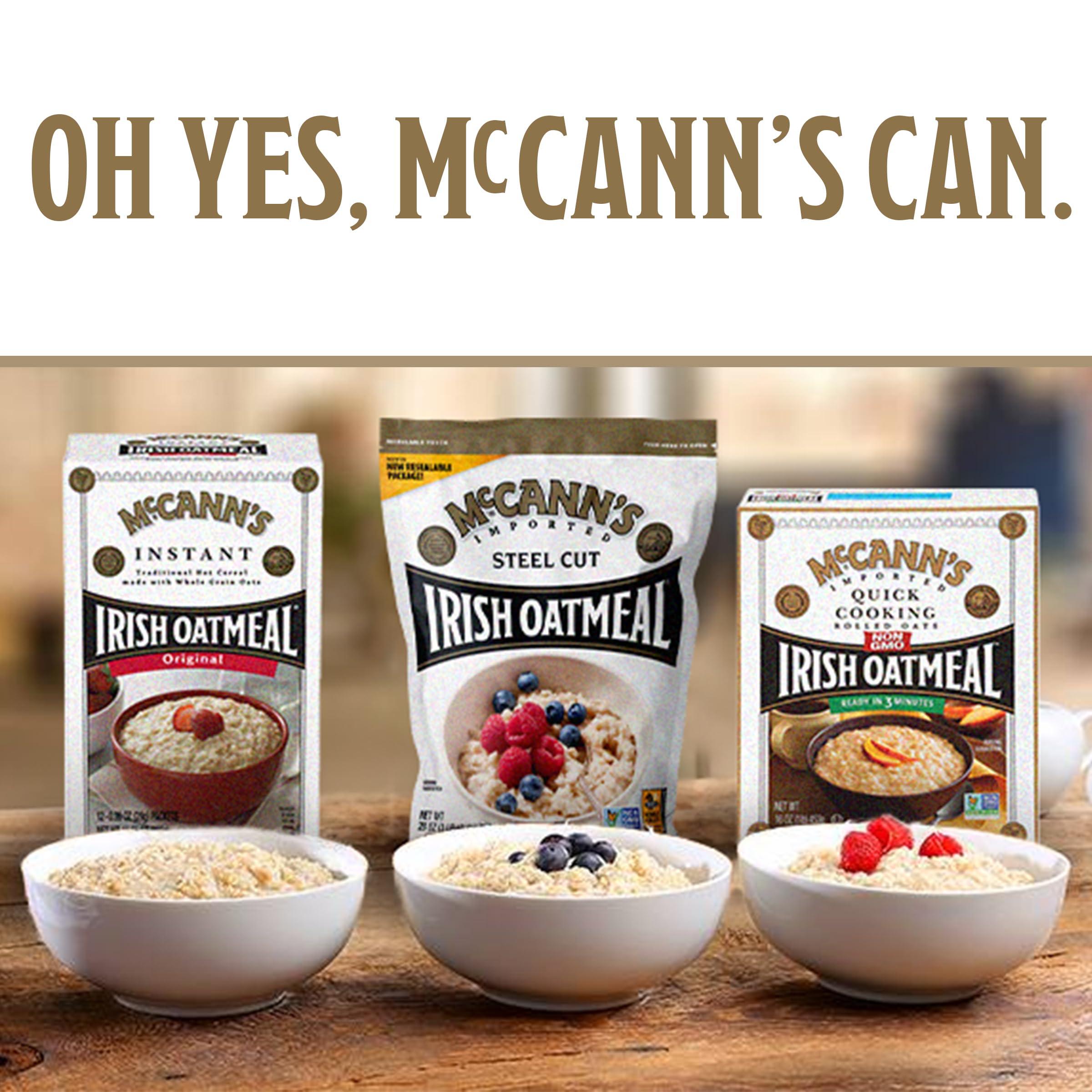 McCann's Irish Oatmeal, Traditional Steel Cut Oats, 28 Ounce Bag (Pack of 6) - Image 8
