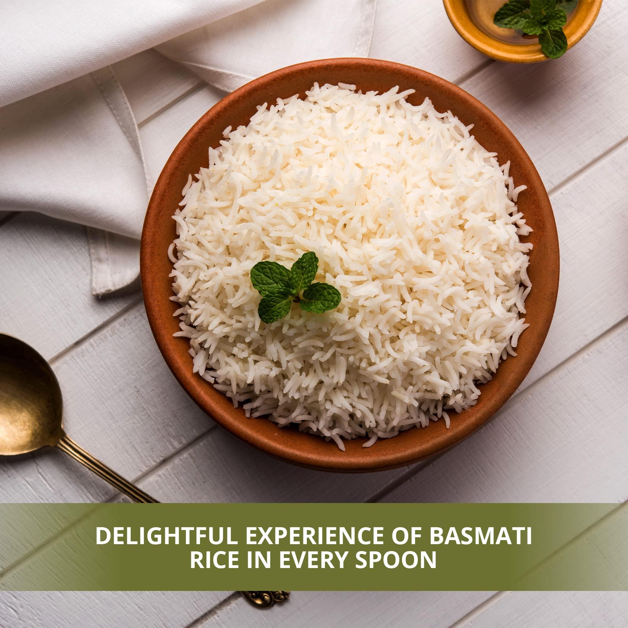 Himalayan Chef Basmati Rice,Extra Long Grain Rice Fluffy Quick Cooking Aromatic - 10 lbs.(Packaging May Vary) - Image 8
