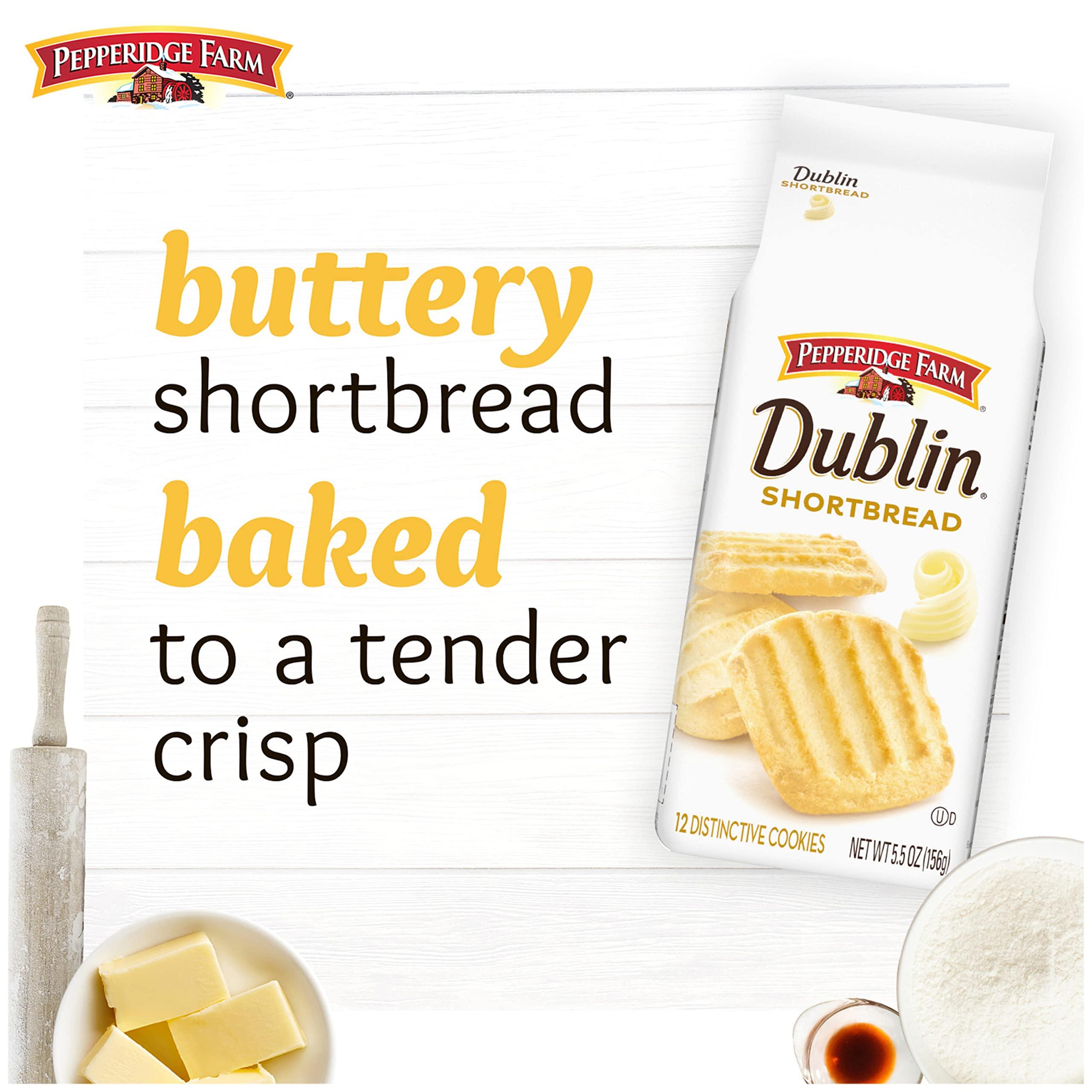 Pepperidge Farm Dublin Shortbread Cookies, 5.5 Oz Bag - Image 4