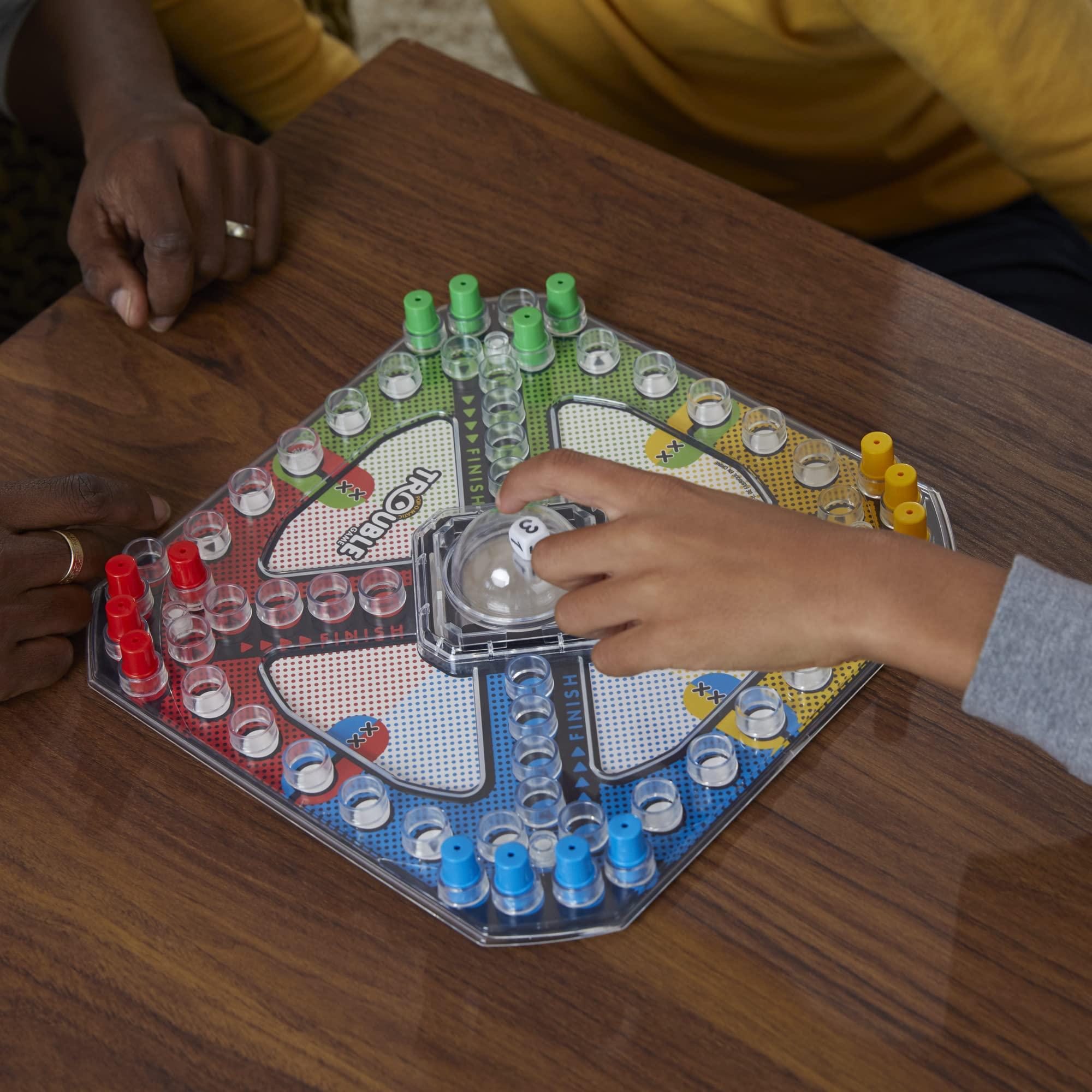 Hasbro Gaming Trouble Kids Board Game, Pop-o-Matic Trouble Game, Kids Games for 2-4 Players, Family Board Games for Kids, Kids Gifts, Ages 5 and Up, Packaging May Vary - Image 2