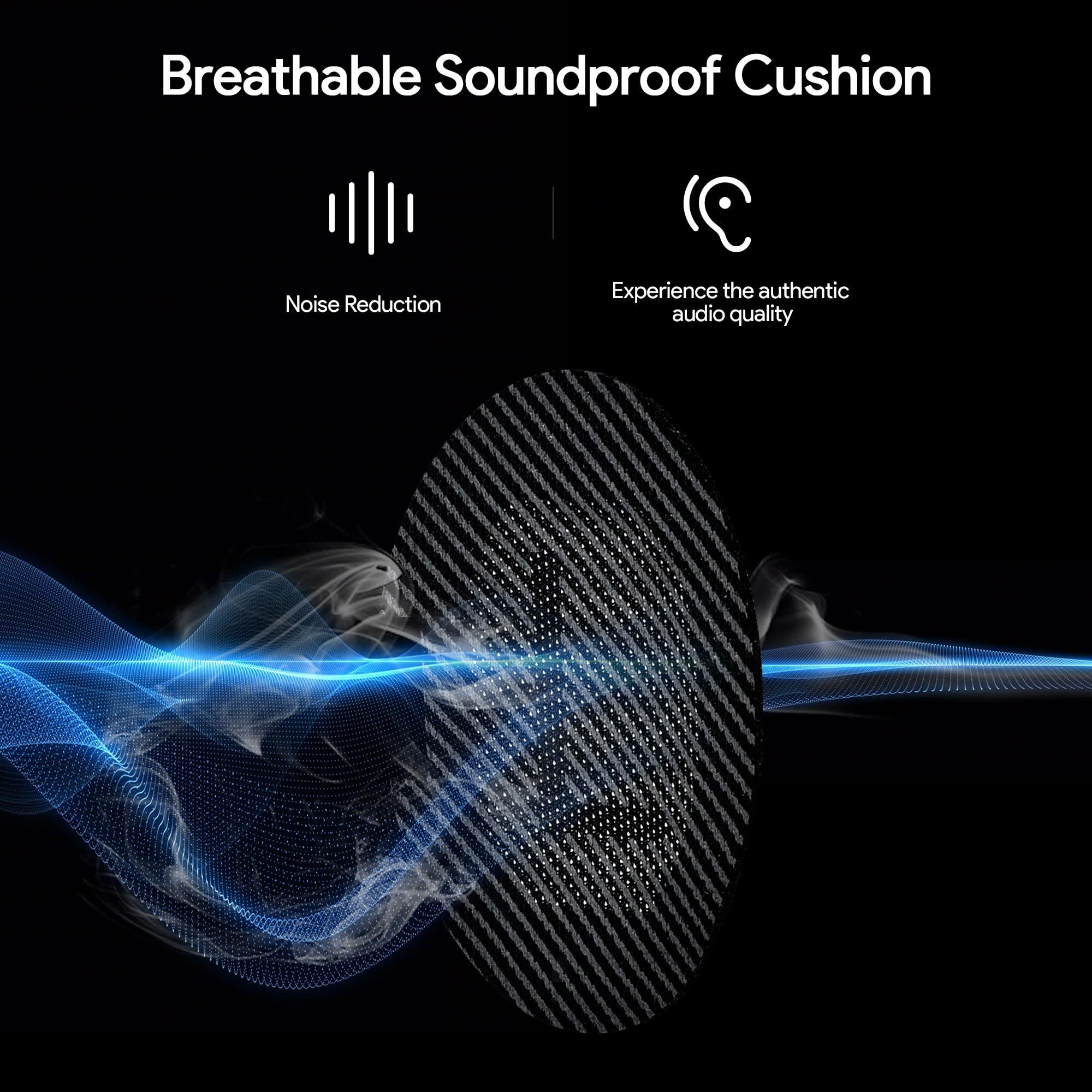 Replacement Earpads Headphone for Bose Quietcomfort 35 QC25 QC15 Ae2 SoundLink, Memory Foam Soft Soundtrue Earpads Cushions for Bose Headphones, Comfortable Thickness - Image 3
