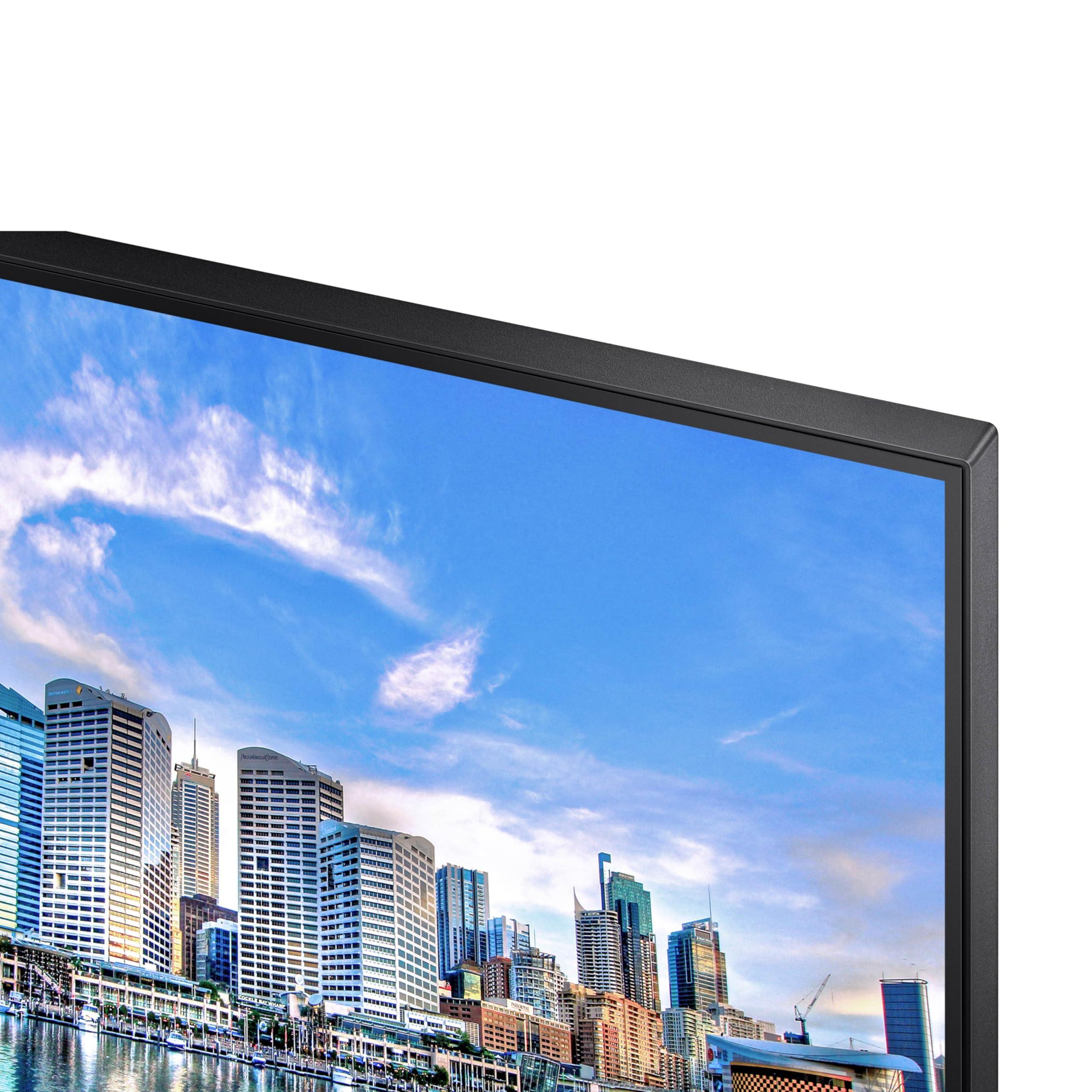 SAMSUNG FT45 Series 24-Inch FHD 1080p Computer Monitor, 75Hz, IPS Panel, HDMI, DisplayPort, USB Hub, Height Adjustable Stand, 3 Yr WRNTY (LF24T454FQNXGO),Black - Image 21