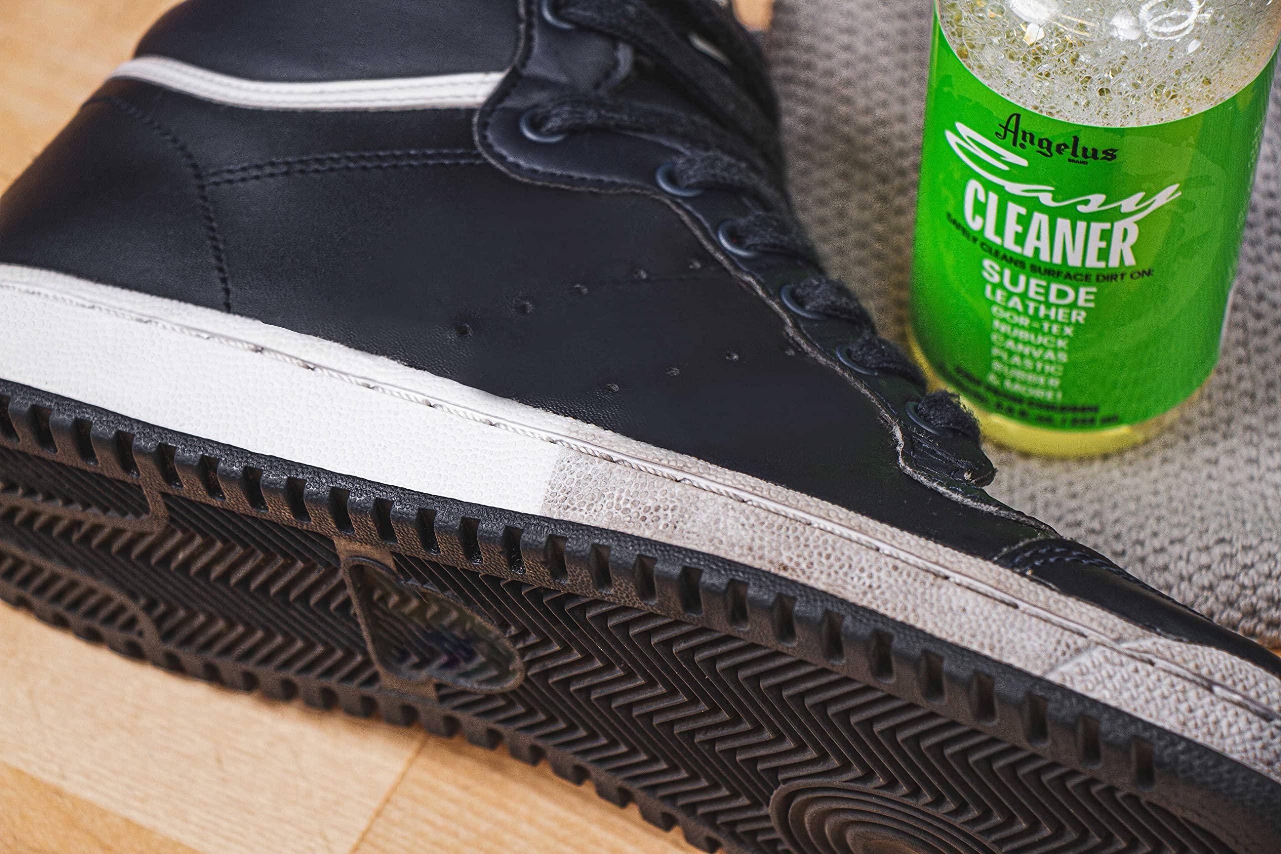 Angelus Easy Cleaner, Premium Shoe Cleaner, Safe for Sneakers, Leather, Suede, Canvas, and More – Removes Dirt and Stains | Made in USA - 8.6 fl oz - Image 3