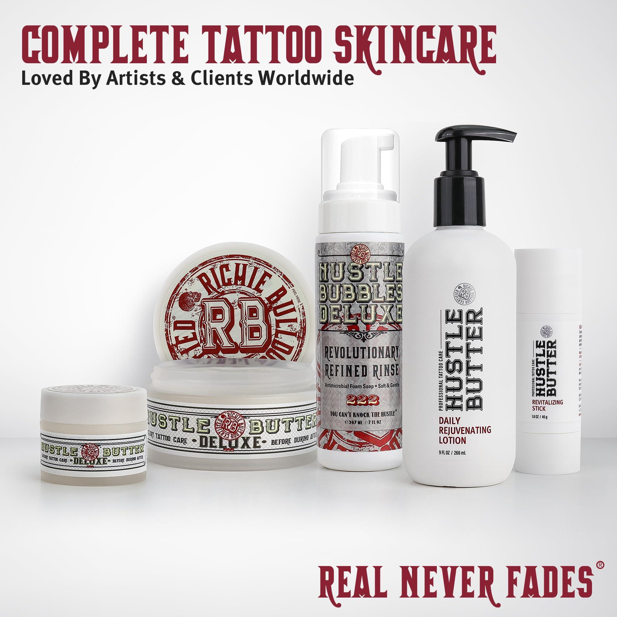 Hustle Butter Tattoo Aftercare - Daily Moisturizing Lotion - Naturally Derived Vegan Cruelty Free - Everyday All Over Use for Tattoos - 9 fl oz - Image 9