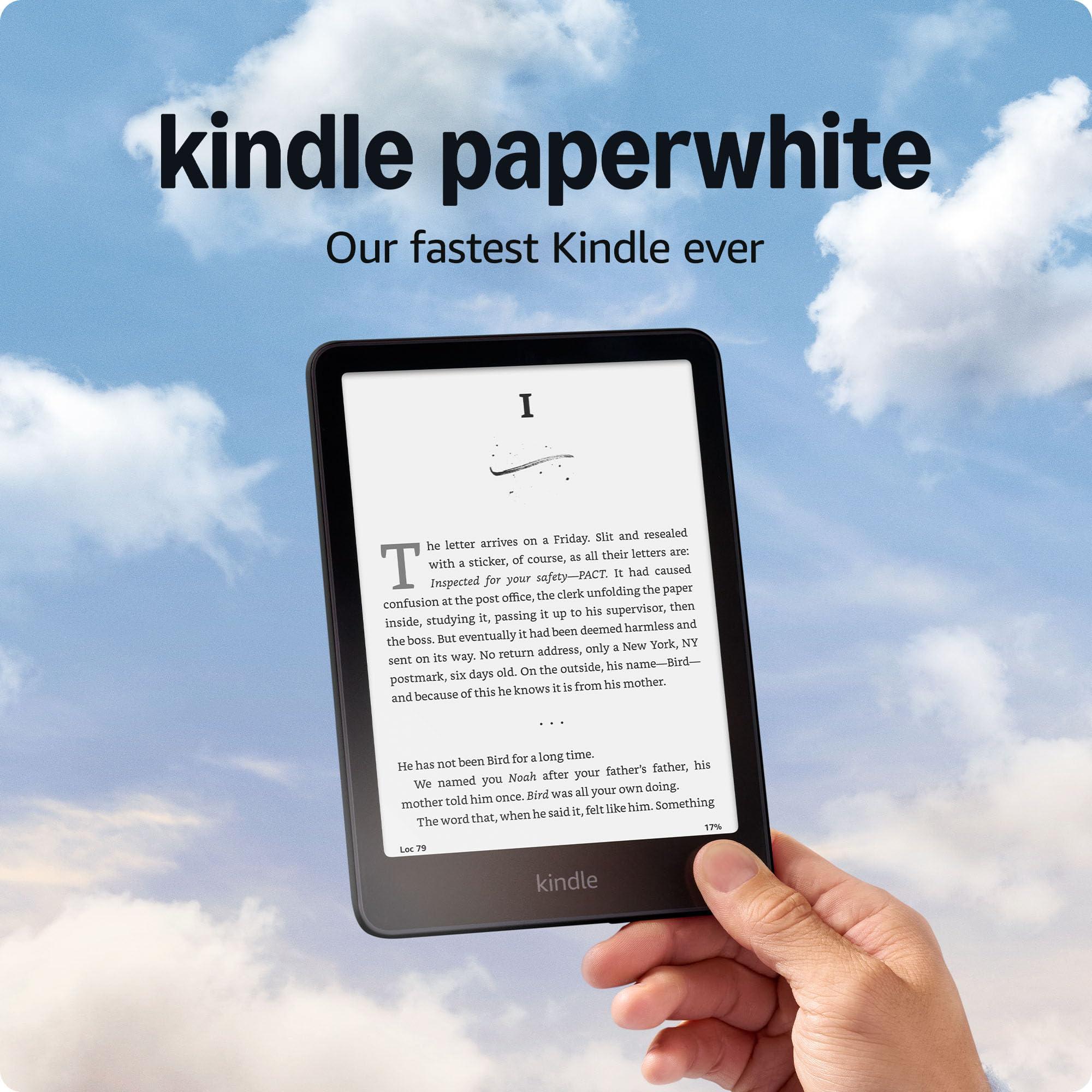 Amazon Kindle Paperwhite 16GB (newest model) – Our fastest Kindle ever, with new 7" glare-free display and weeks of battery life – Black - Image 7