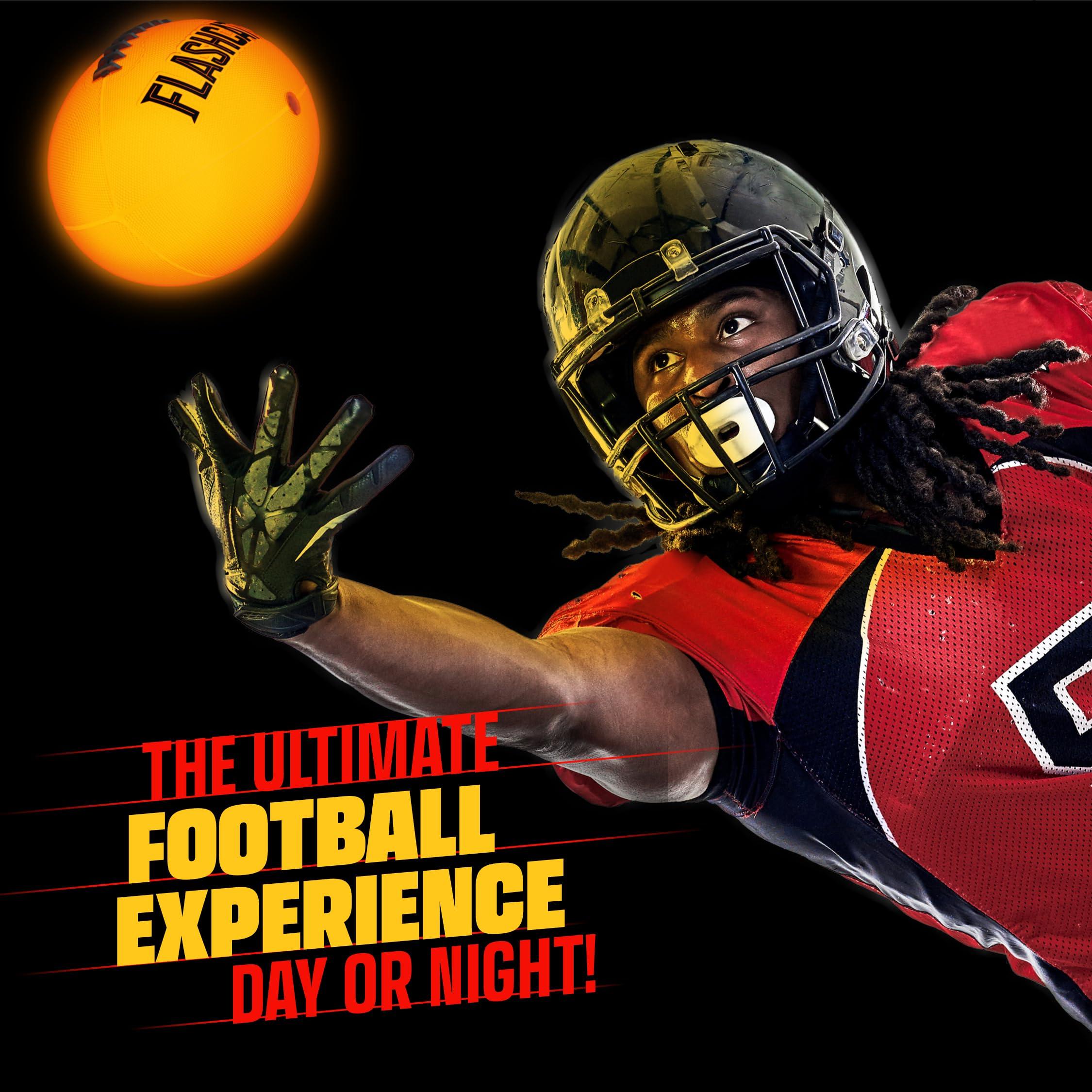 Light Up Football - Glow in the Dark Ball - NO 6 - Boys Gifts - Outdoor Sports, Birthday Gifts for Boys 8-15+ Year Old - Kids Teenage Youth Gift Ideas - Boy Toys Stuff Ages 8 9 10 11 12 13 14 15 - Image 7