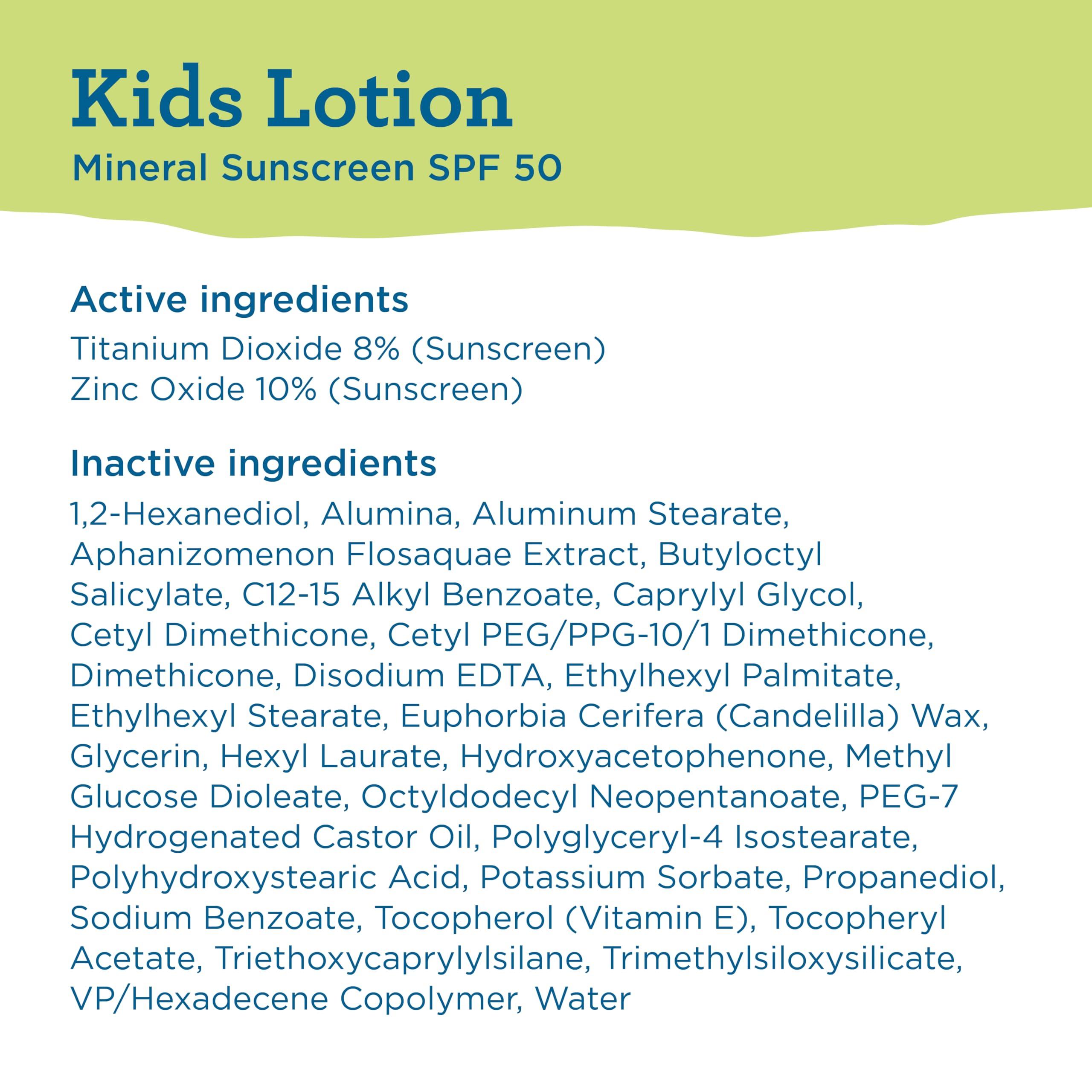 BLUE LIZARD Kids Sunscreen Lotion SPF 50+ 5oz Tube, cream - Image 8